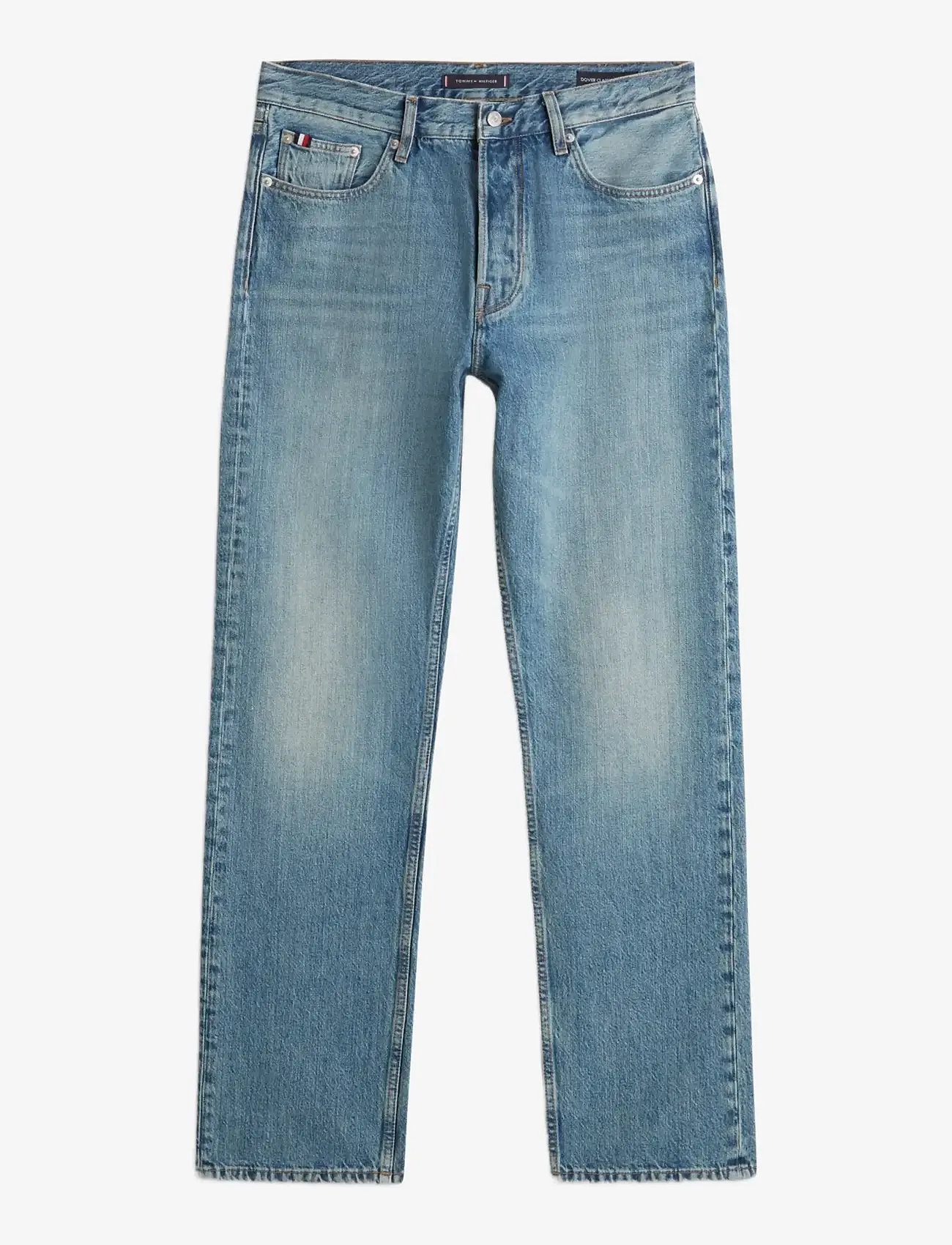 Tommy Hilfiger - REGULAR STRAIGHT DOVER TYE BLUE - regular jeans - tye blue - 1