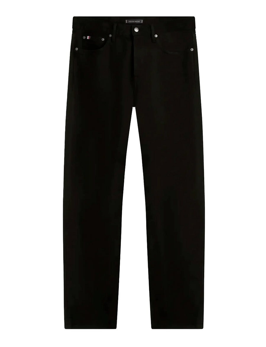 Tommy Hilfiger - REGULAR STRAIGHT DOVER RGD GMD - regular jeans - black - 1