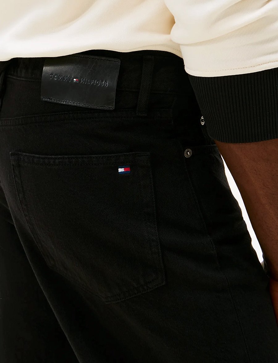 Tommy Hilfiger - REGULAR STRAIGHT DOVER RGD GMD - regular jeans - black - 4