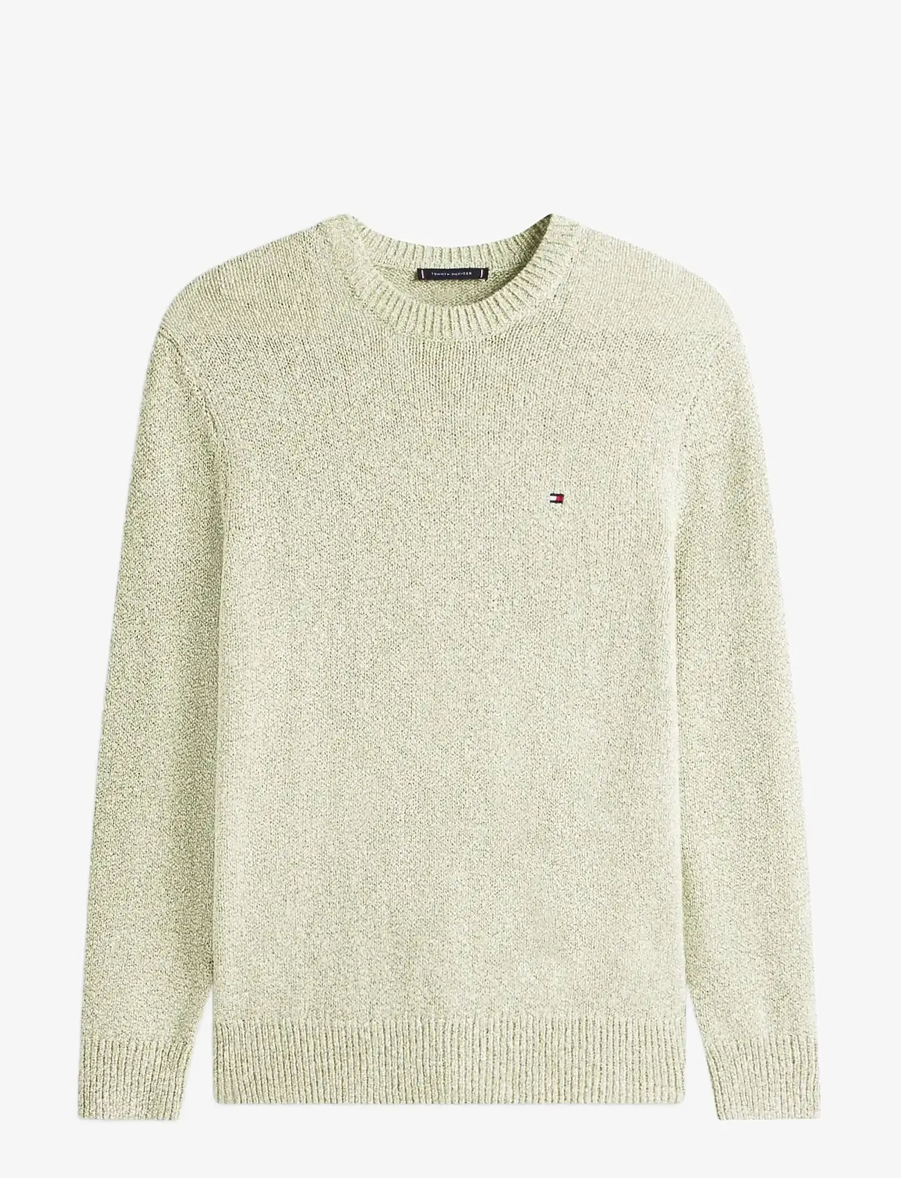 Tommy Hilfiger - TWO TONE BOUCLE CREW NECK - round necks - dark artichoke - 1