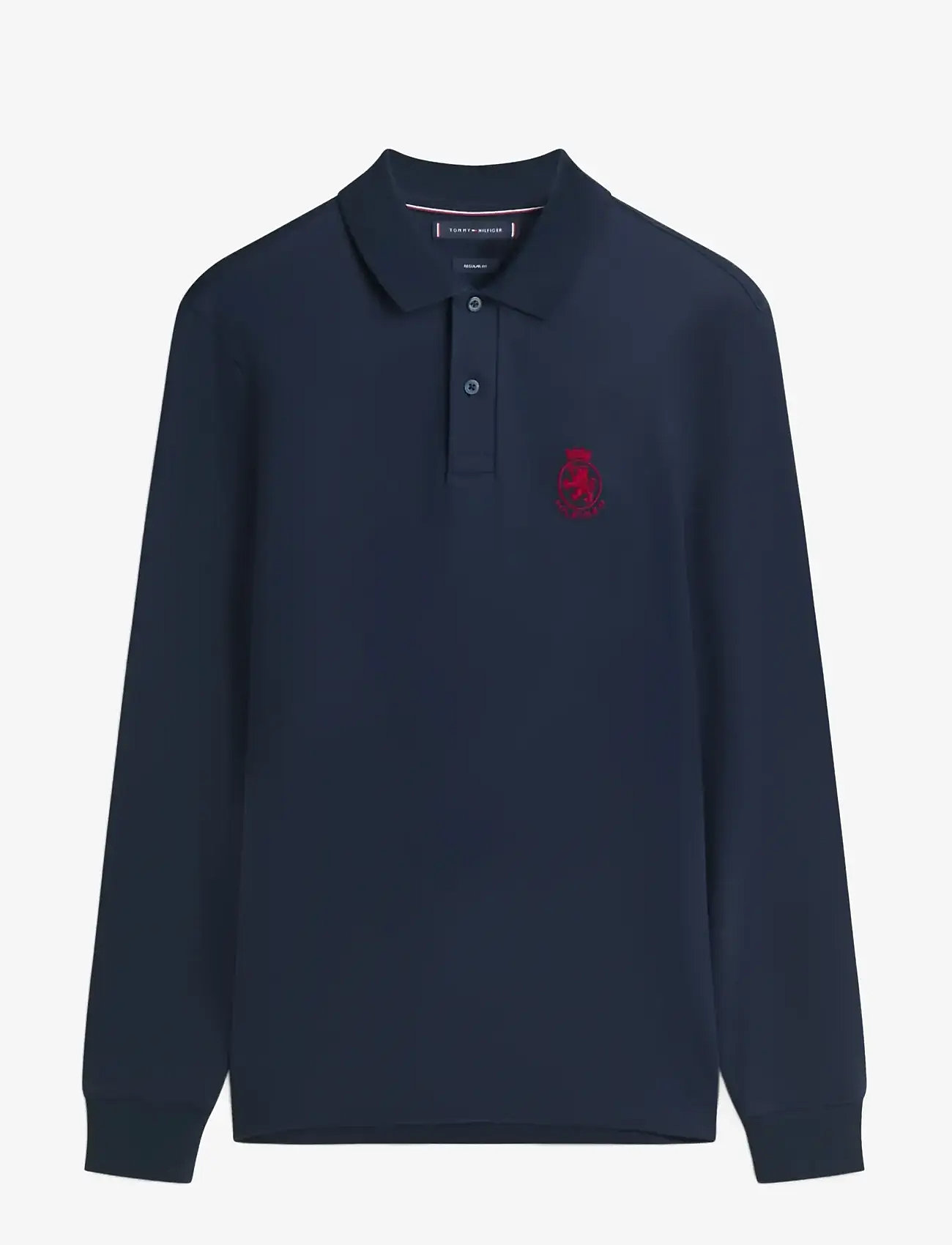 Tommy Hilfiger - LS GIFTING INTERLOCK CREST POLO - langärmelig - desert sky - 1