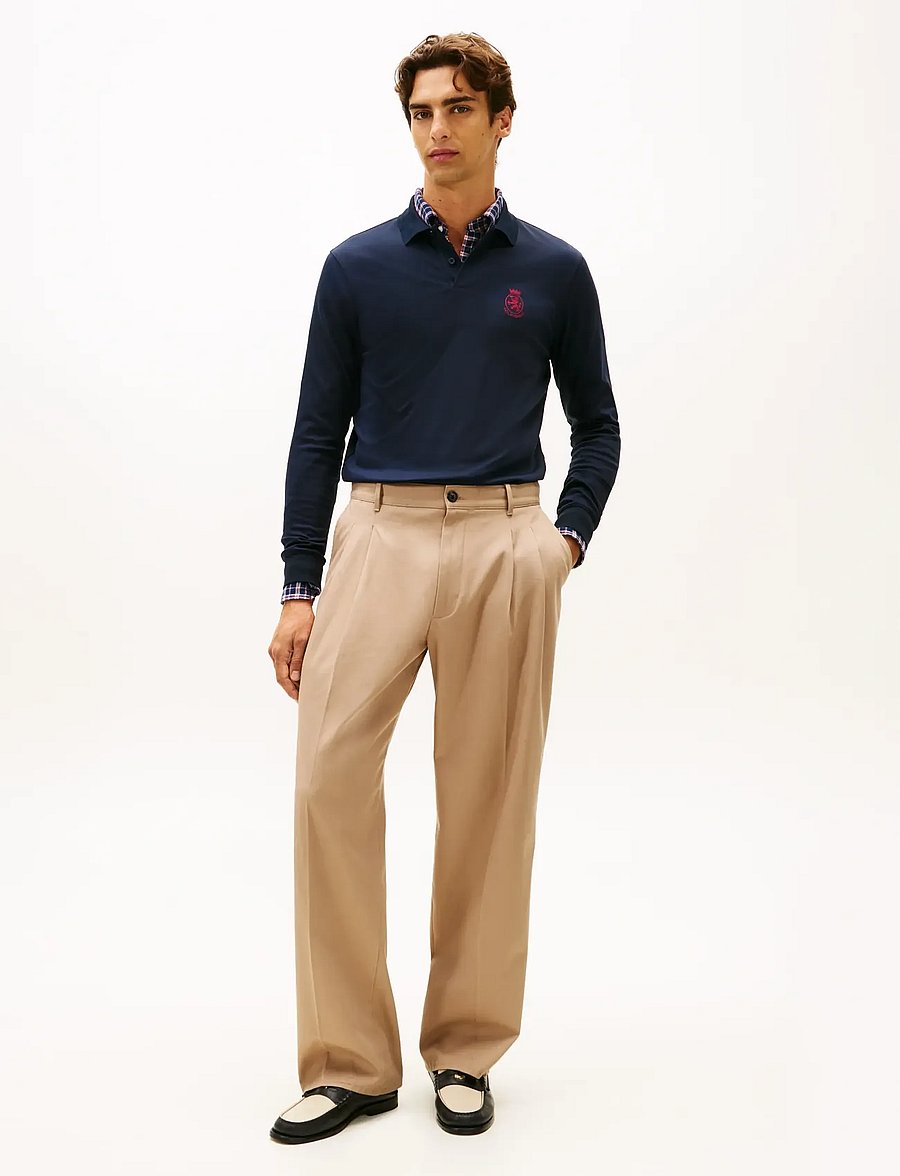 Tommy Hilfiger - LS GIFTING INTERLOCK CREST POLO - langärmelig - desert sky - 2