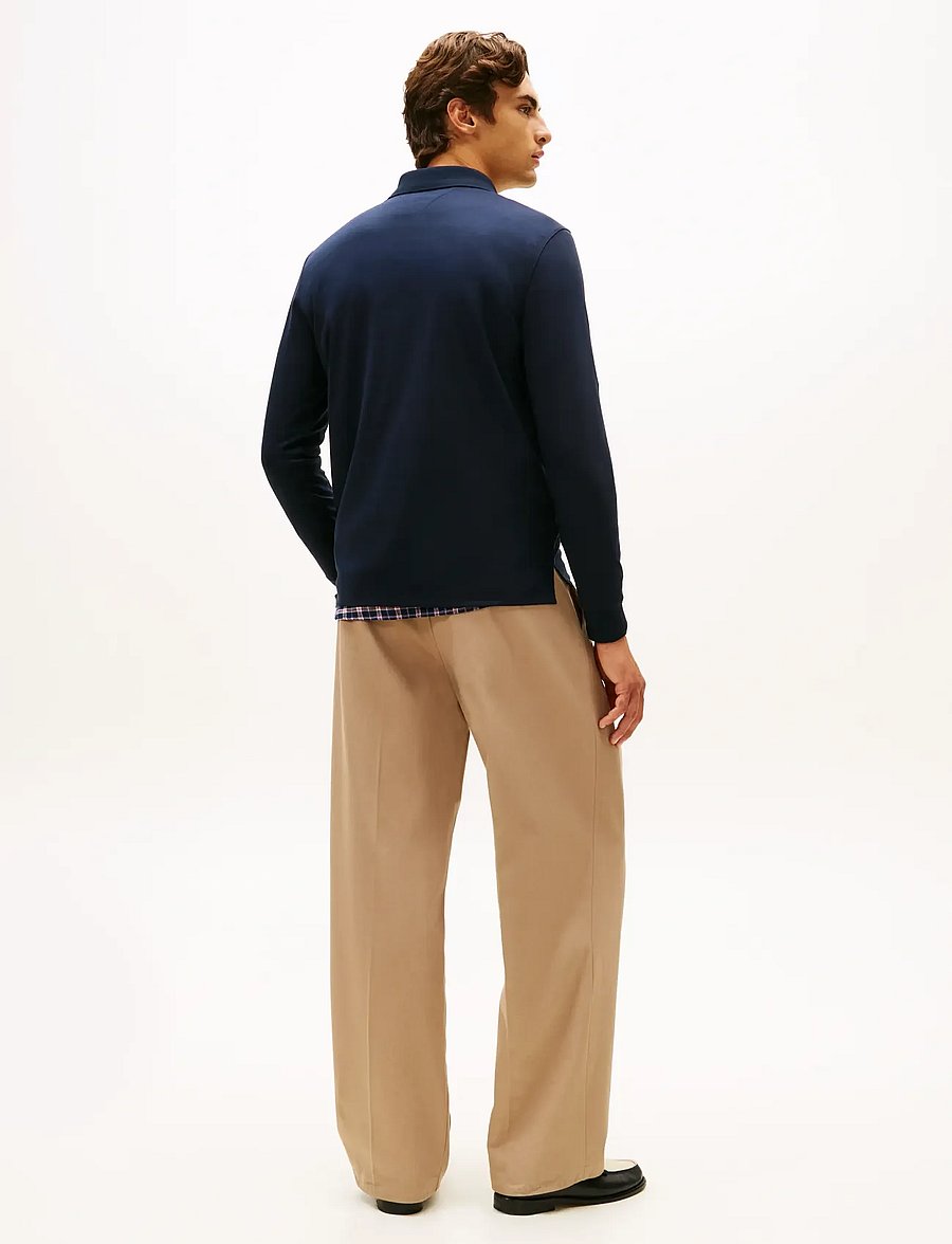 Tommy Hilfiger - LS GIFTING INTERLOCK CREST POLO - langärmelig - desert sky - 3