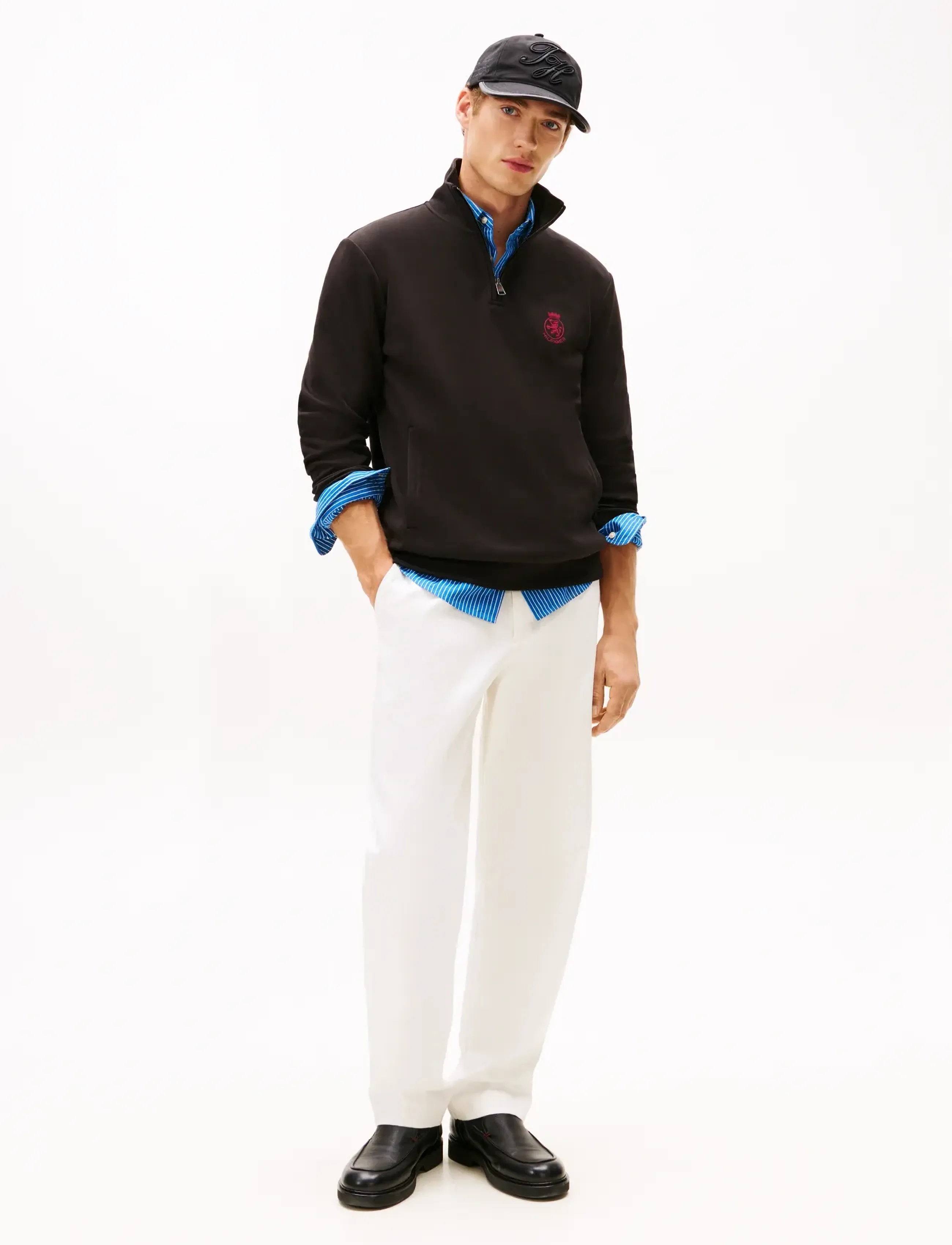 Tommy Hilfiger - CREST GIFTING INTECHNO MOCKNECK - shop efter anledning - black - 2