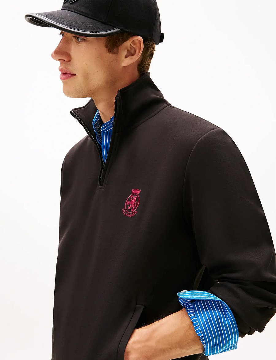 Tommy Hilfiger - CREST GIFTING INTECHNO MOCKNECK - nach anlass kaufen - black - 4