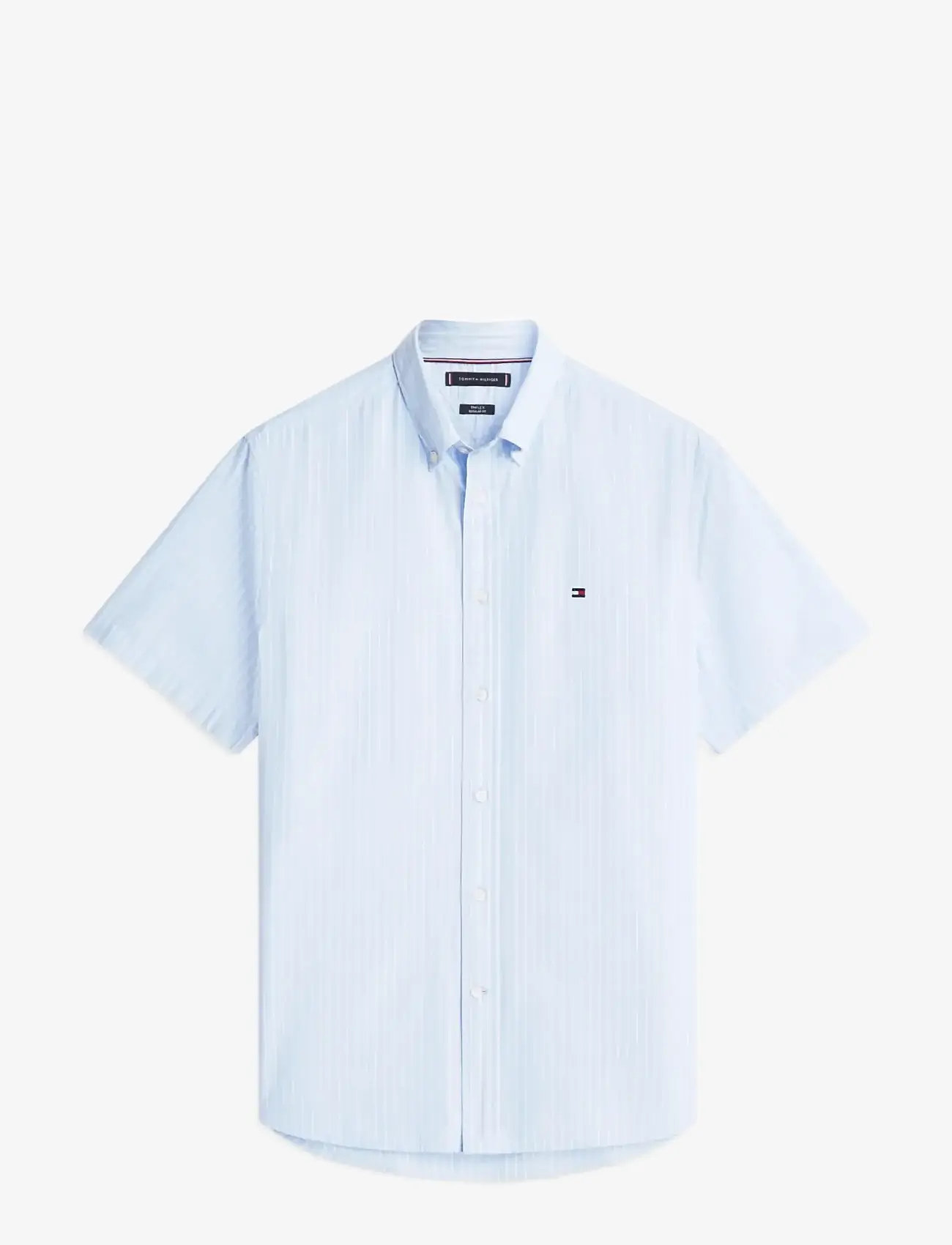 Tommy Hilfiger - FLEX POPLIN STP SS SHIRT - kortærmede skjorter - sweet blue   stripe - 1