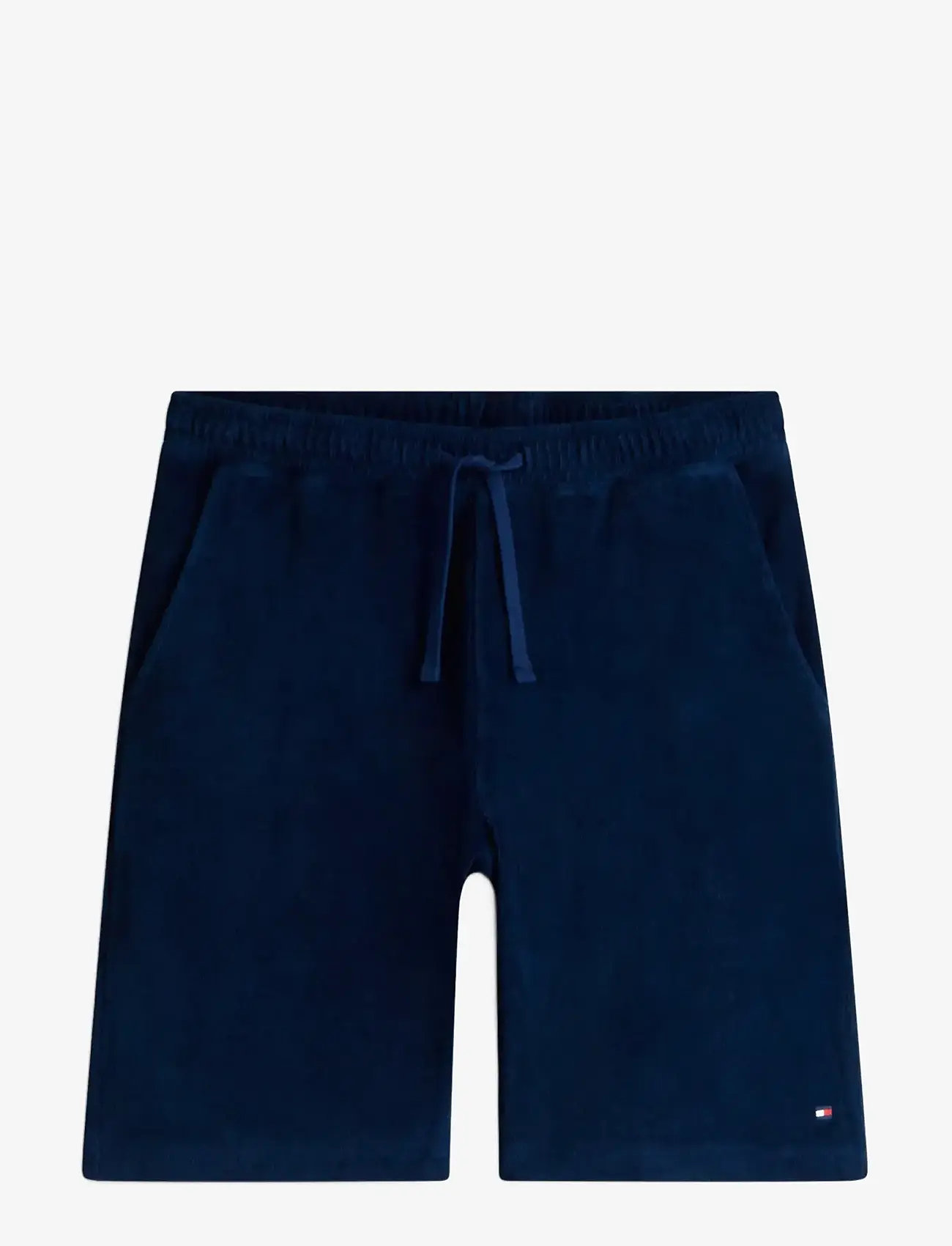 Tommy Hilfiger - TOWELLING SWEATSHORTS - sweatshorts - carbon navy - 1