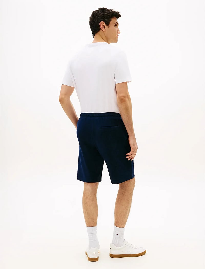 Tommy Hilfiger - TOWELLING SWEATSHORTS - sweatshorts - carbon navy - 2