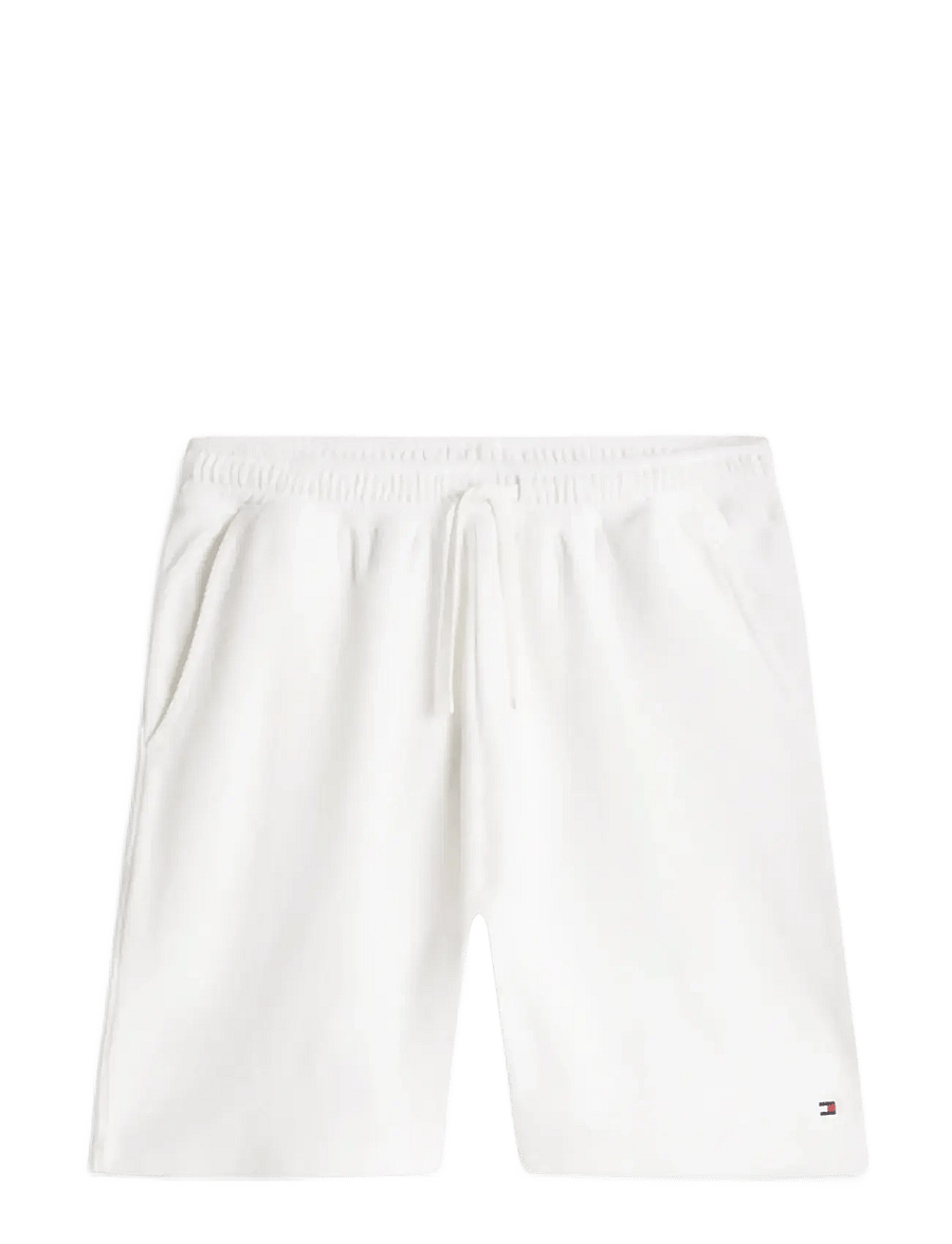 Tommy Hilfiger - TOWELLING SWEATSHORTS - sweatshorts - ecru - 1