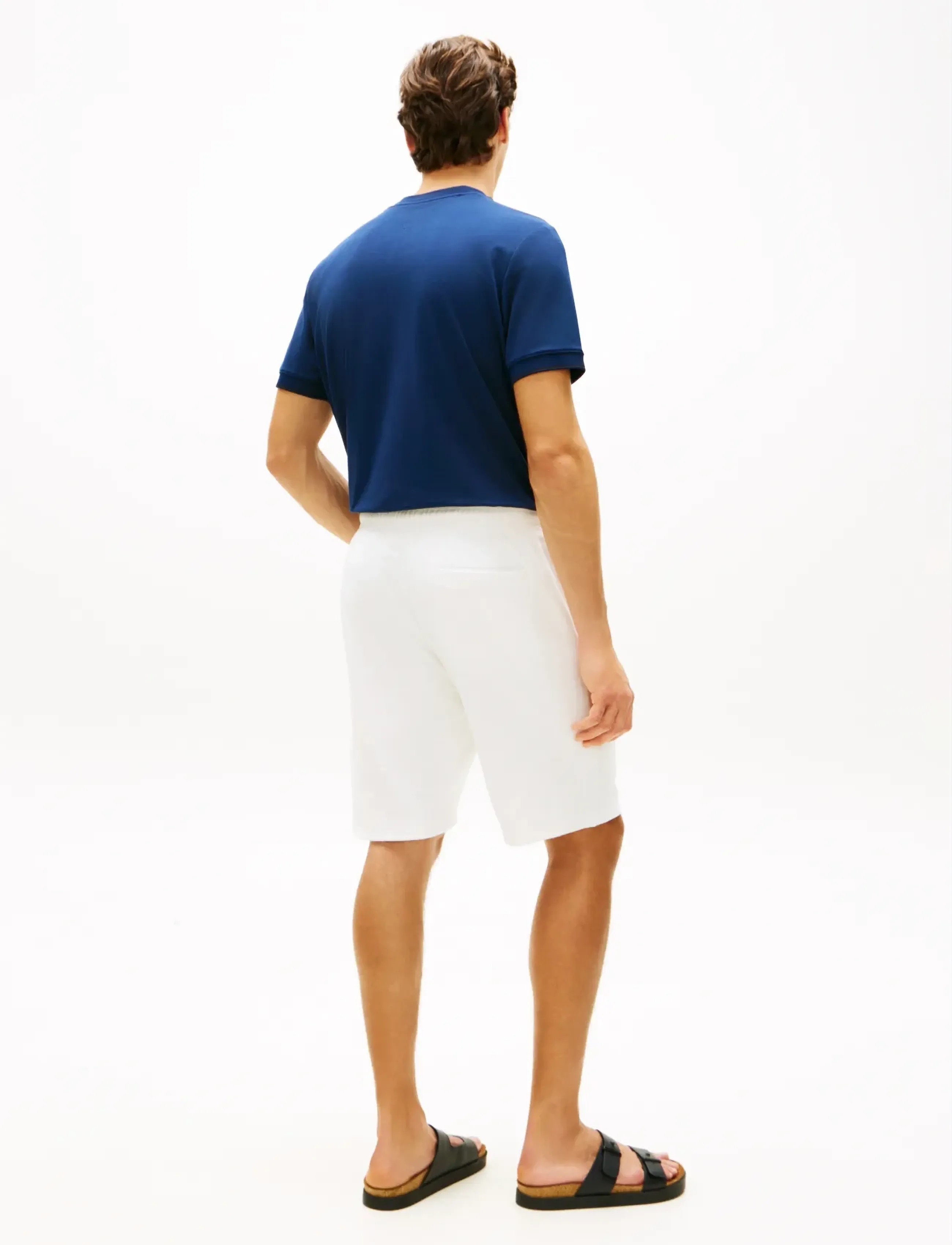 Tommy Hilfiger - TOWELLING SWEATSHORTS - sweatshorts - ecru - 2