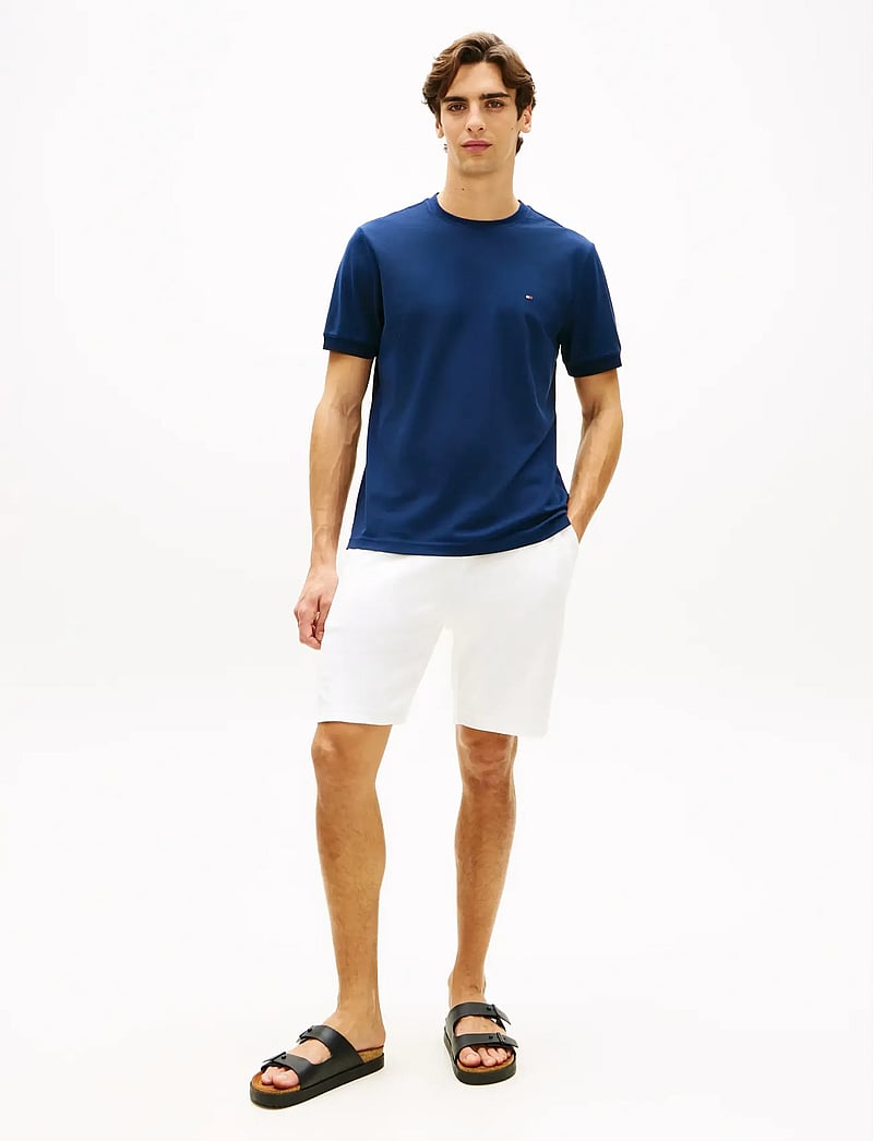 Tommy Hilfiger - TOWELLING SWEATSHORTS - sweatshorts - ecru - 3