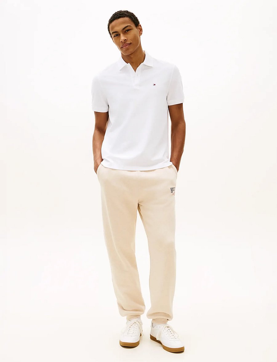 Tommy Hilfiger - HERITAGE SERIES SWEATPANTS - heathered oatmilk - 3
