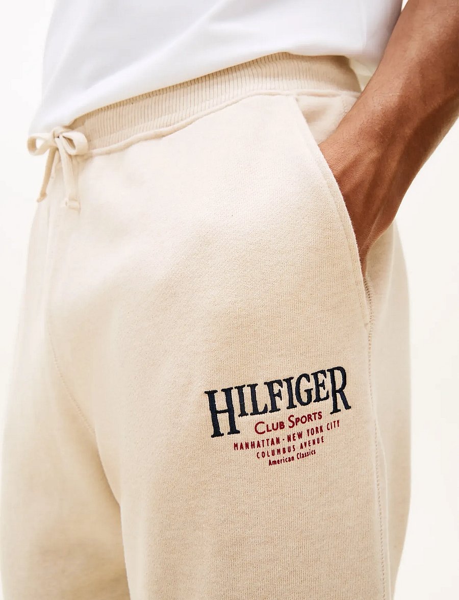 Tommy Hilfiger - HERITAGE SERIES SWEATPANTS - heathered oatmilk - 4