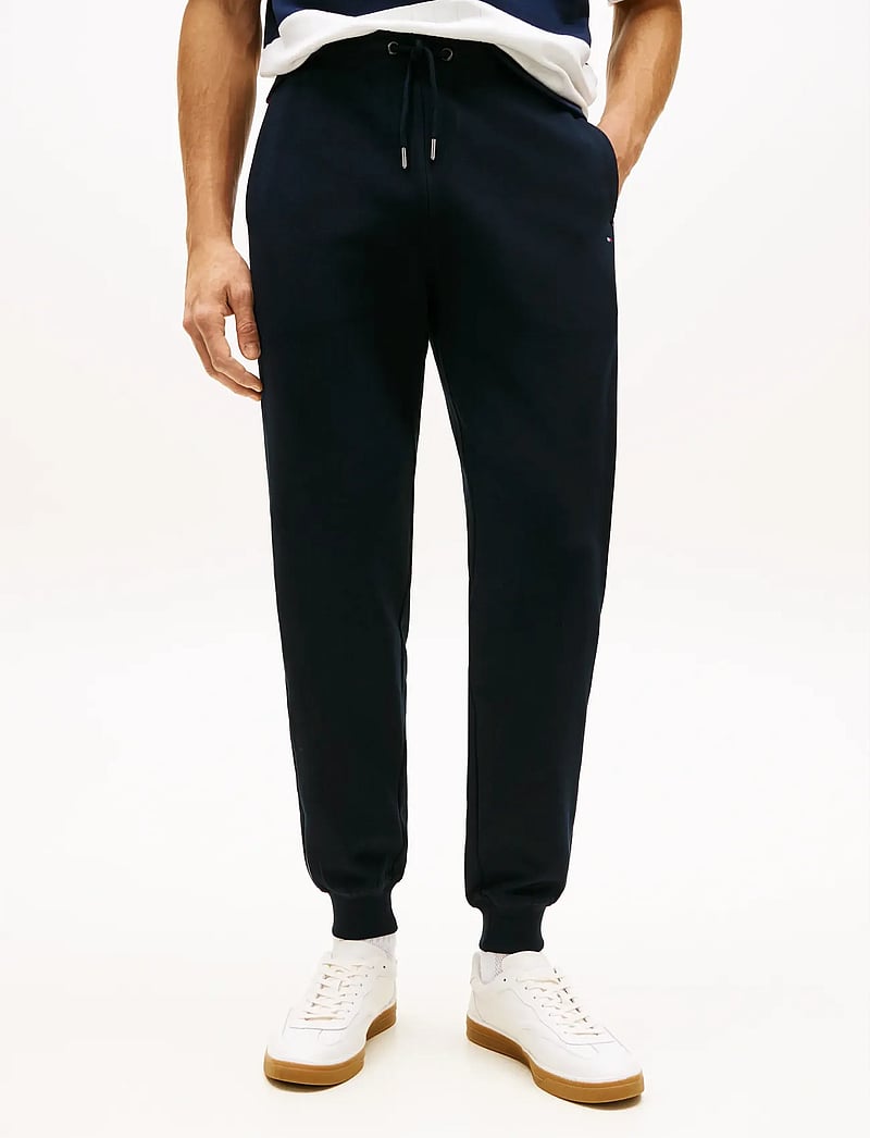 Tommy Hilfiger - GLOBAL STRIPE SWEATPANTS - hosen - desert sky - 0