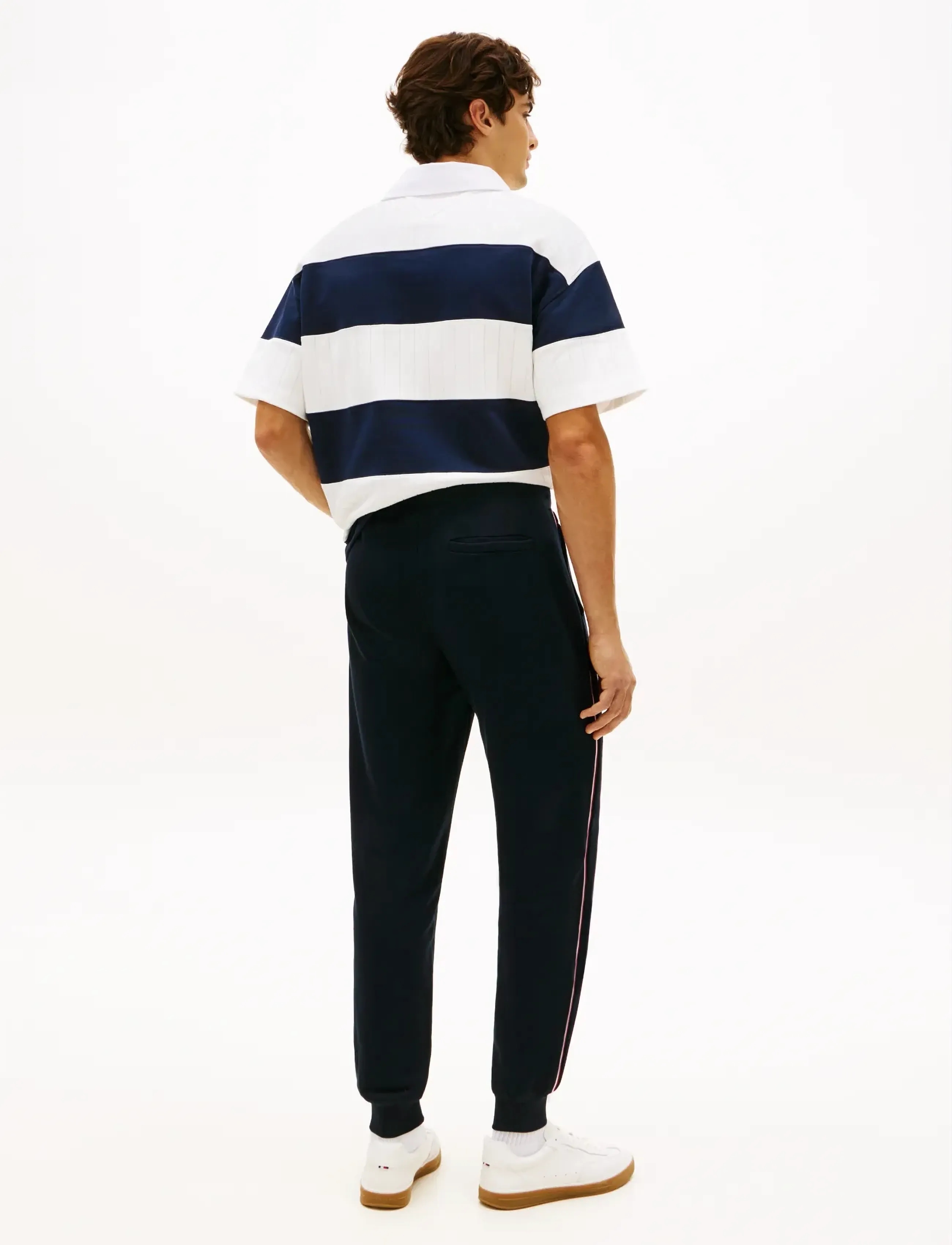 Tommy Hilfiger - GLOBAL STRIPE SWEATPANTS - sweatpants - desert sky - 2