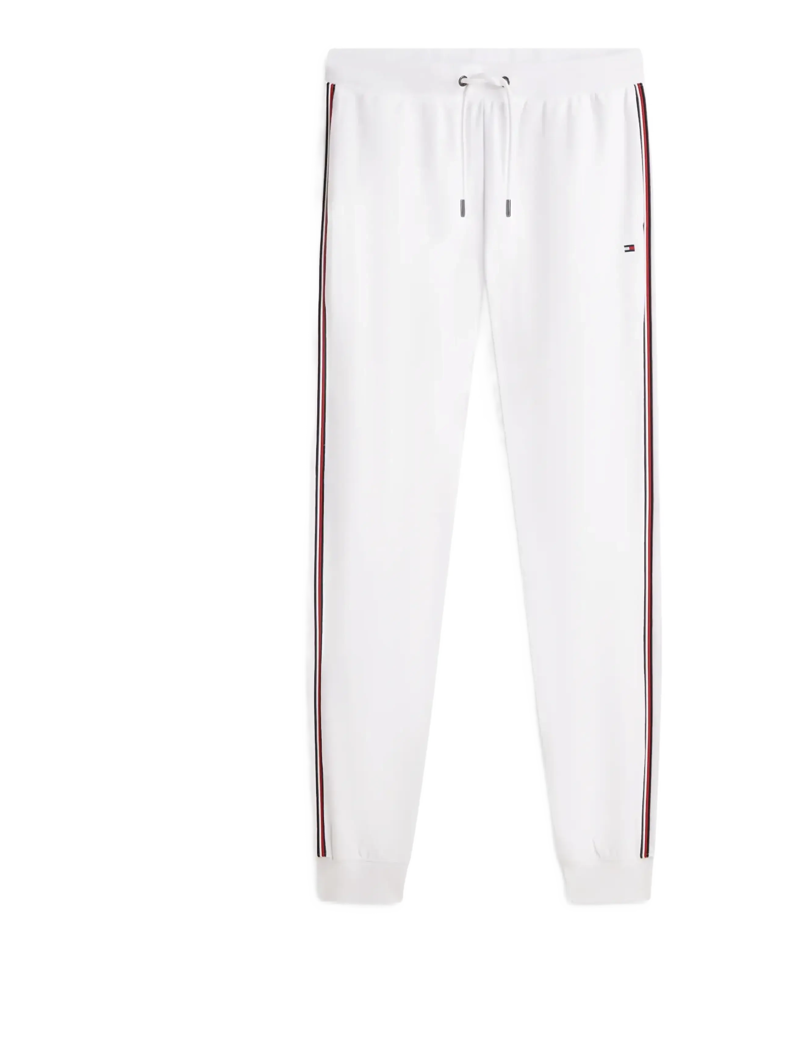 TOMMY HILFIGER Global Stripe Jogginghose Weiß - L - Herren