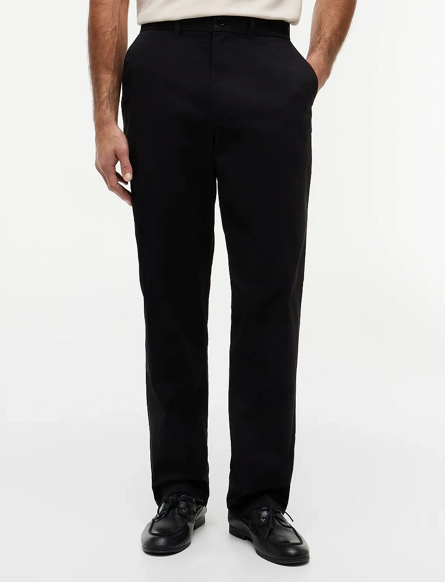 Tommy Hilfiger - DOVER ESSENTIAL TWILL - chinos - black - 0