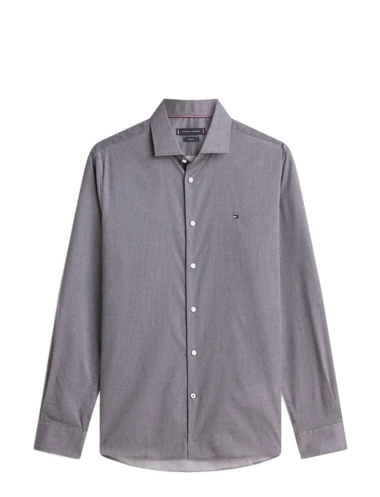Tommy Hilfiger - CL MICRO PRINT SHIRT - casual shirts - black - 1