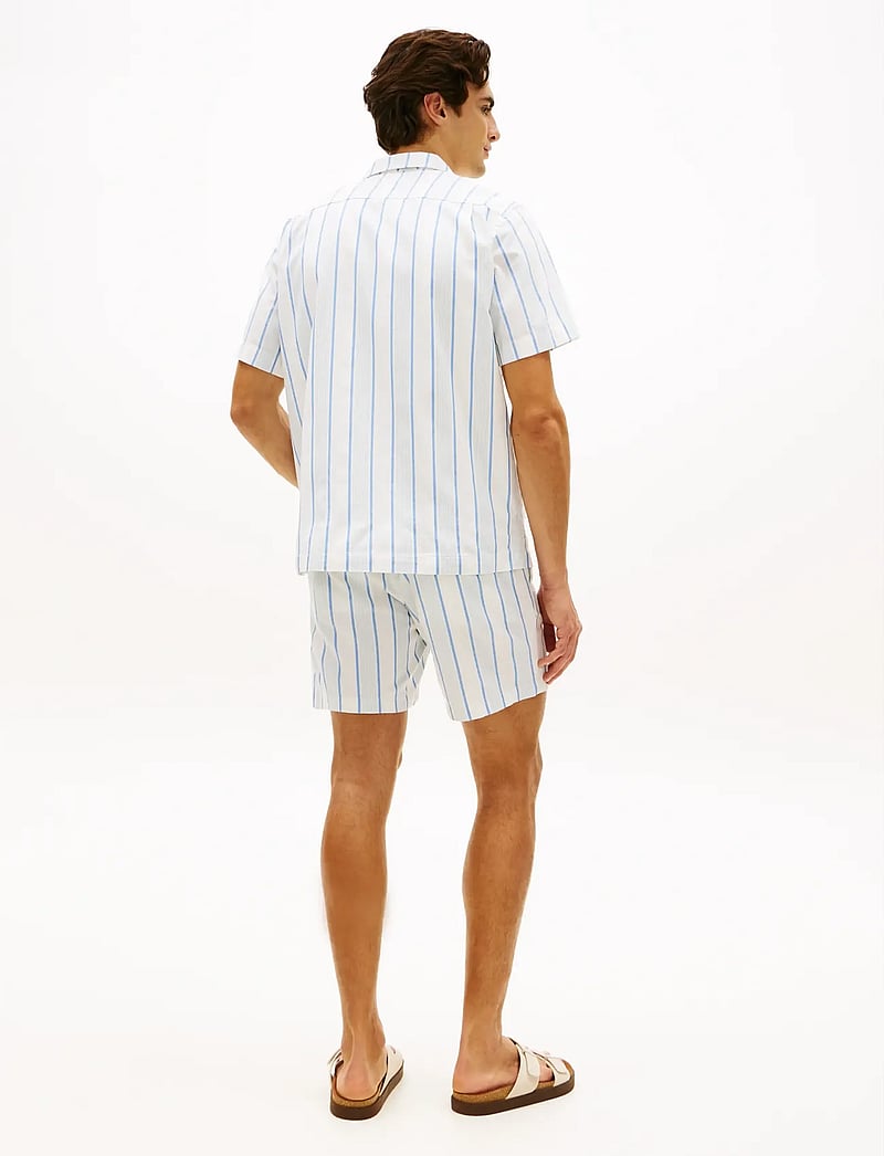 Tommy Hilfiger - OPEN STRUCTURE SHIRT - kortærmede skjorter - blue spell stripe - 2