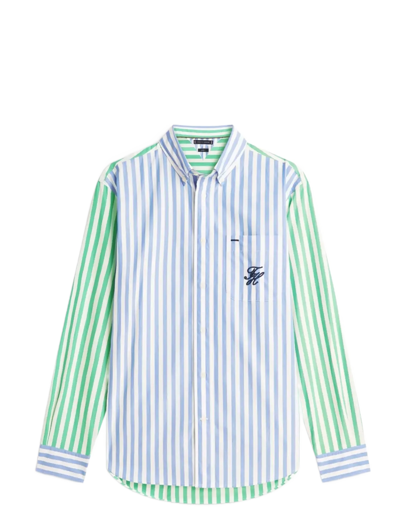 Tommy Hilfiger PAPERTOUCH FUN CLASSIC FIT SHIRT - Tommy Hilfiger - BLUE SPELL   STRIPE / multi