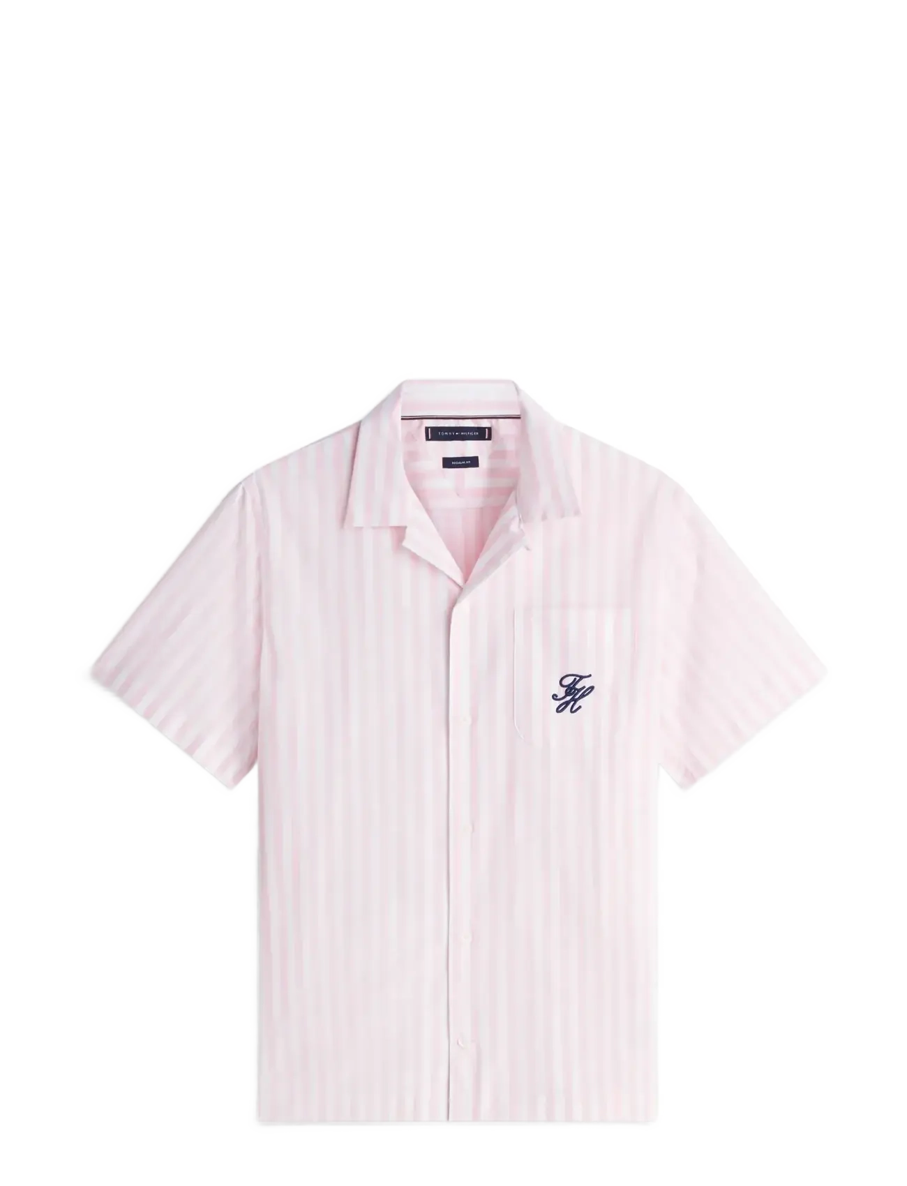Tommy Hilfiger PAPERTOUCH POP STP SSLV SWIMSHOP - Tommy Hilfiger - CLASSIC PINK   STRIPE / pink/rose
