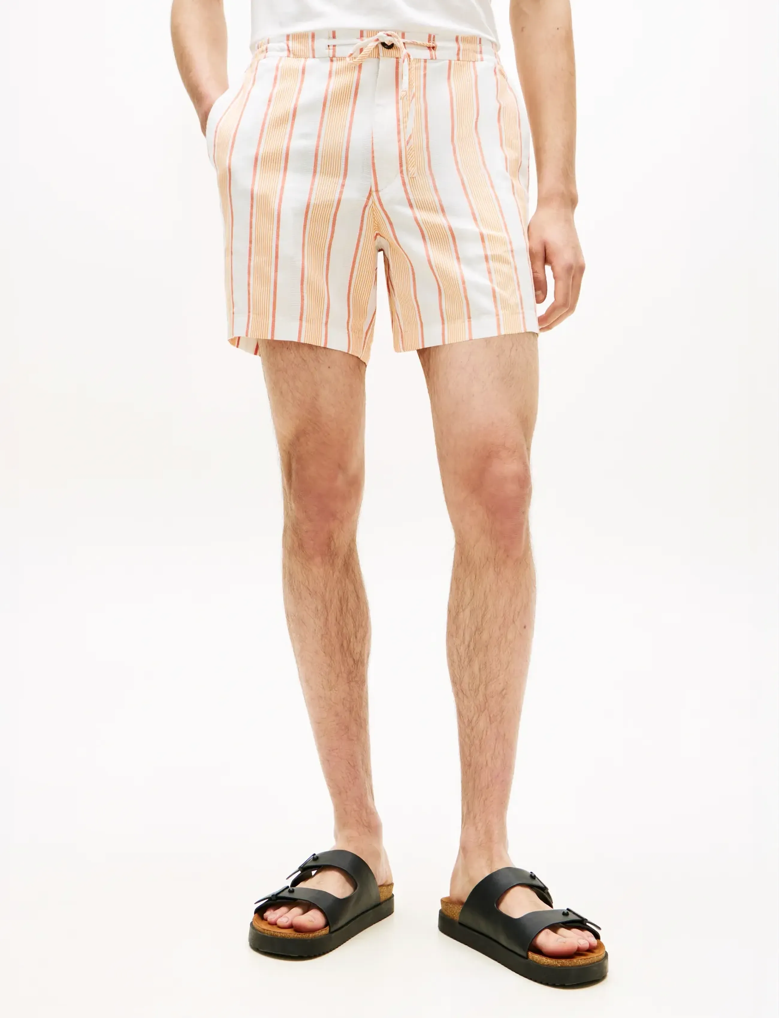 Tommy Hilfiger Dover 8 Inc Swim Shop, 32, Coral, Shorts > Afslappede Shorts, Herre