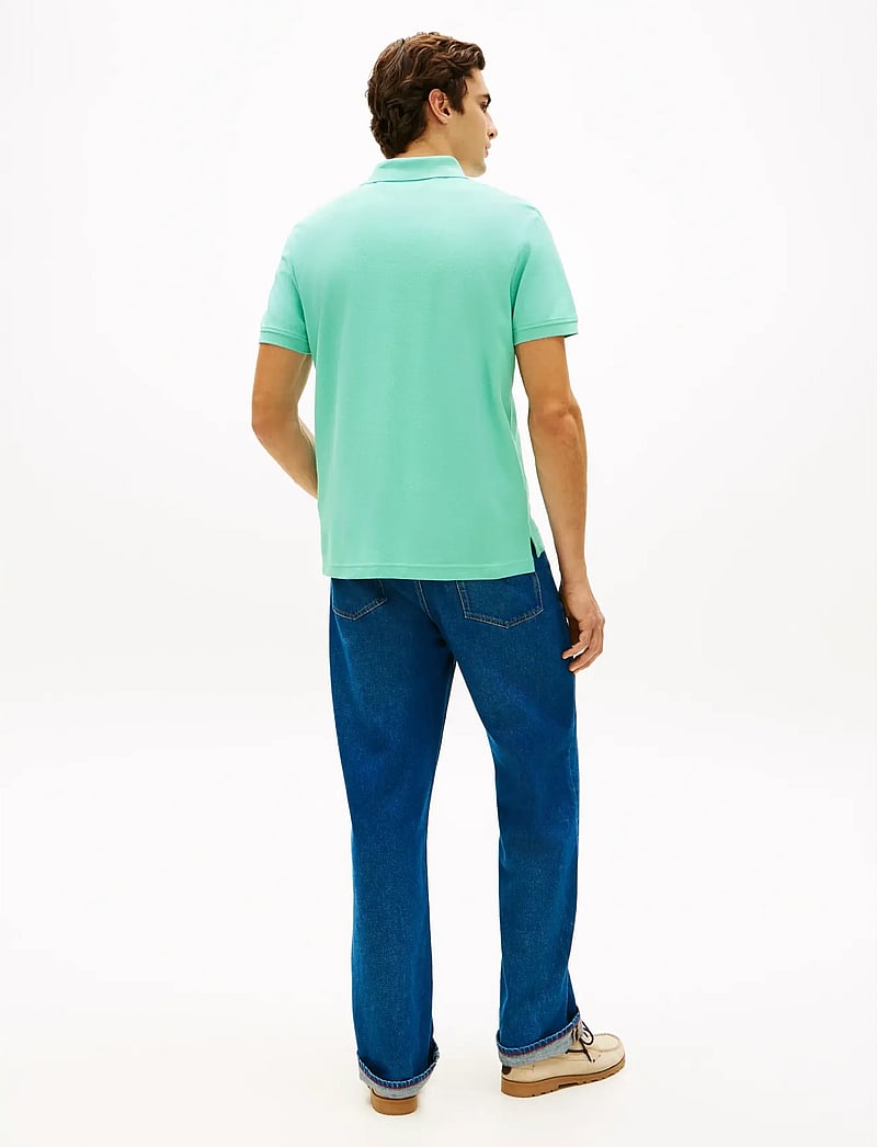 Tommy Hilfiger - TH SCRIPT REG POLO - kortærmede poloer - arctic aqua - 2