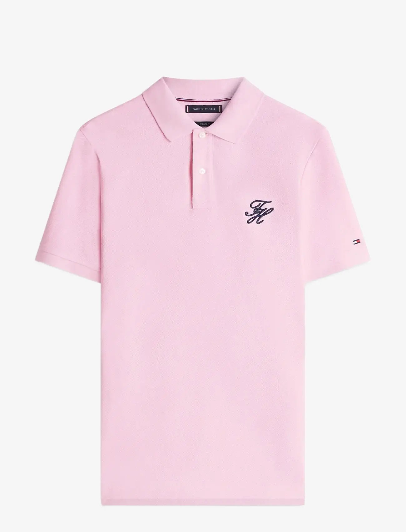 Tommy Hilfiger - TH SCRIPT REG POLO - kortærmede poloer - classic pink - 1