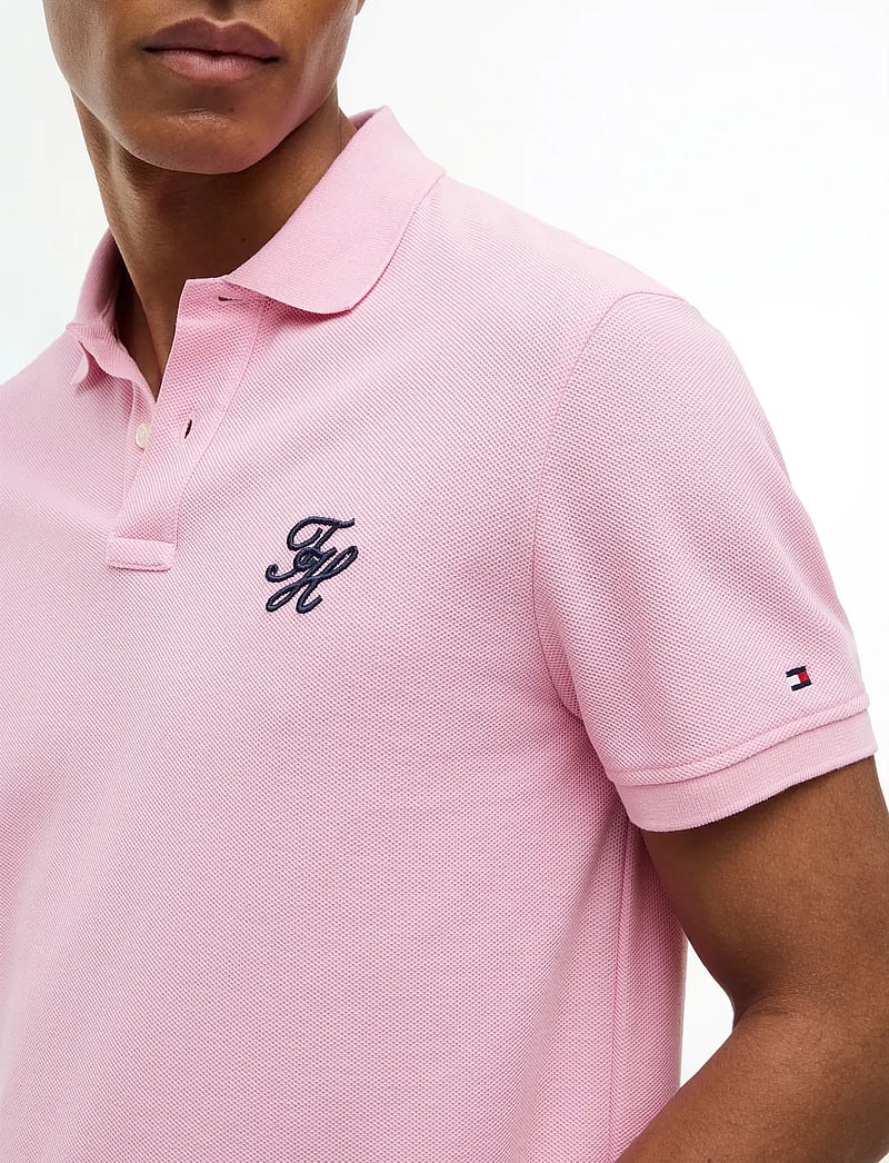 Tommy Hilfiger - TH SCRIPT REG POLO - kortærmede poloer - classic pink - 3