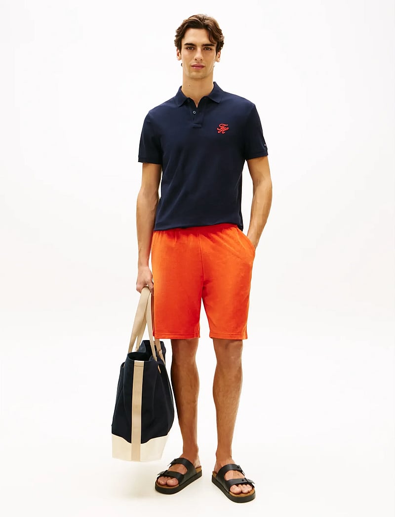 Tommy Hilfiger - TH SCRIPT REG POLO - kortärmade pikéer - desert sky - 3