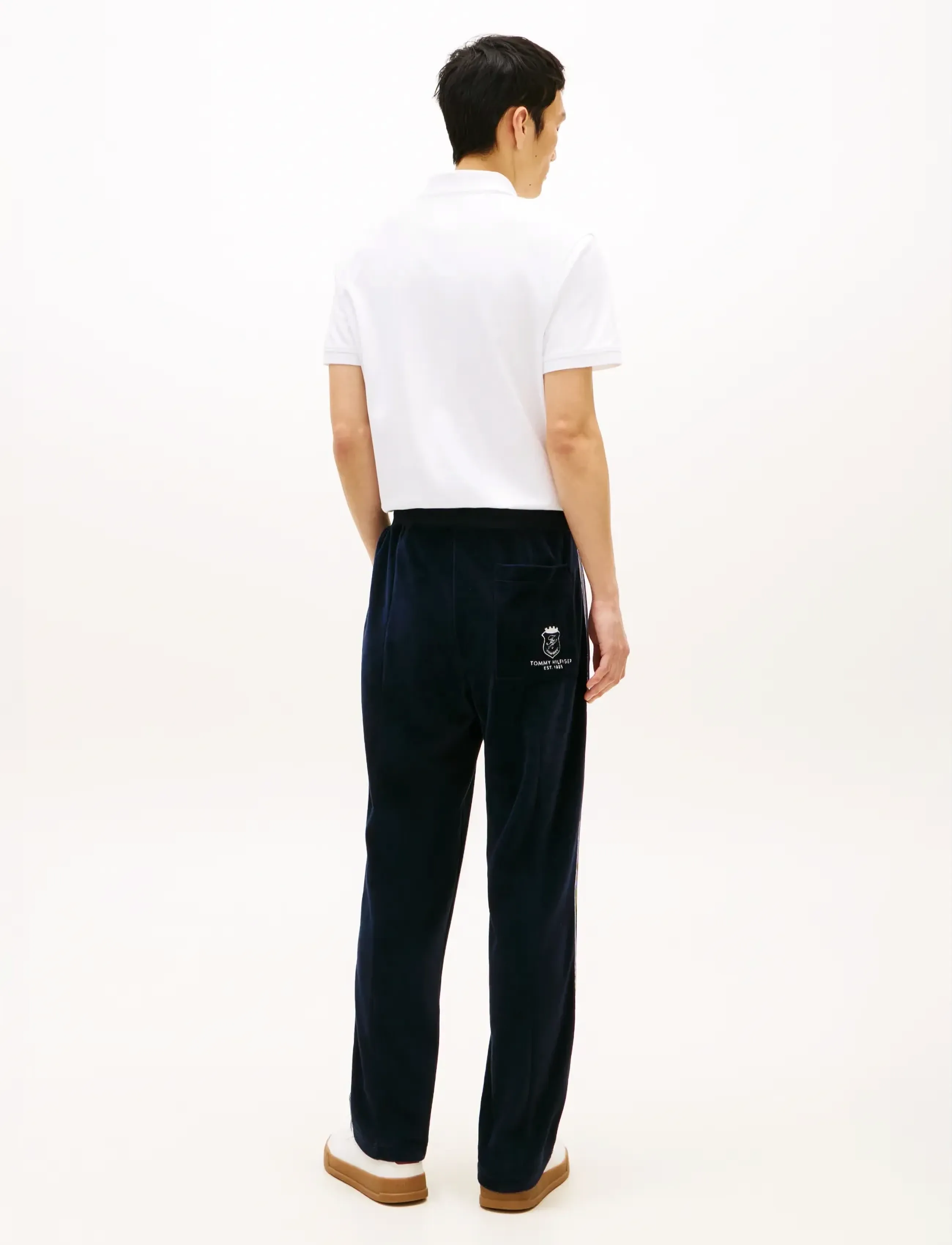 Tommy Hilfiger - VELOUR COUNTRY CLUB TRACKPANTS - shop efter anledning - desert sky - 2