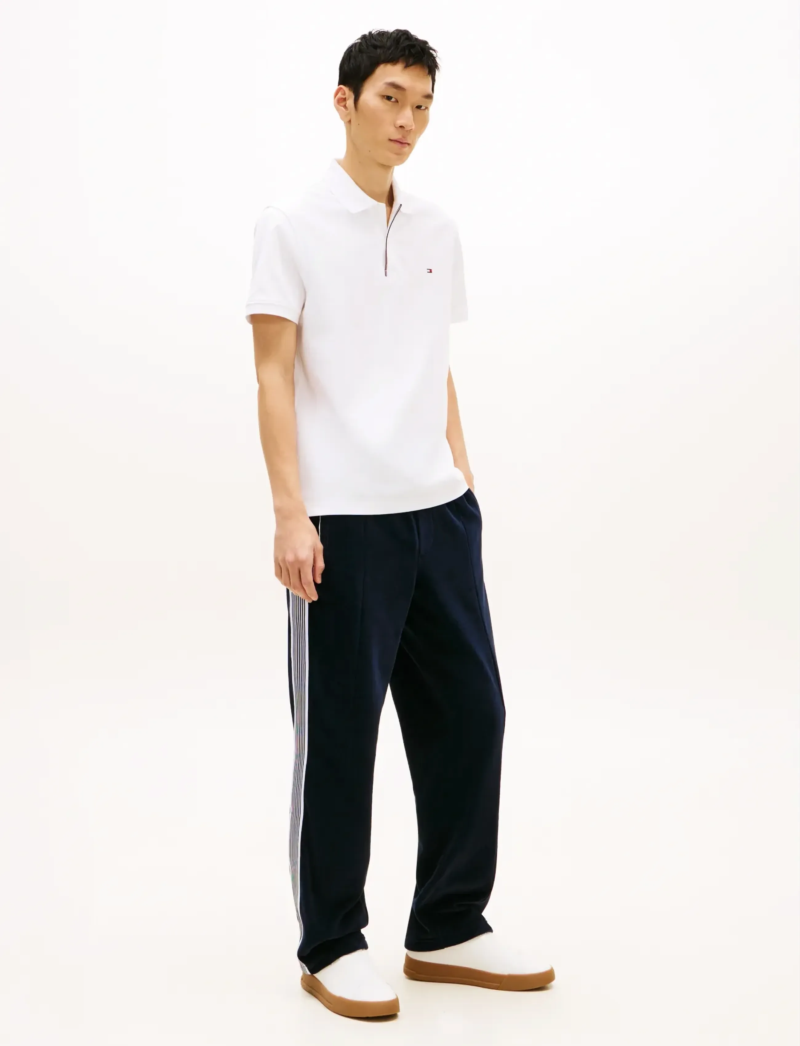 Tommy Hilfiger - VELOUR COUNTRY CLUB TRACKPANTS - shop efter anledning - desert sky - 3