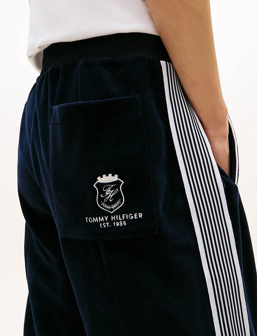 Tommy Hilfiger - VELOUR COUNTRY CLUB TRACKPANTS - nach anlass kaufen - desert sky - 5