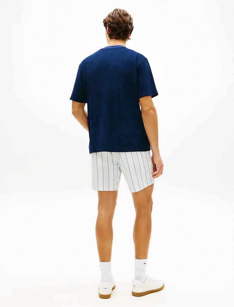 Tommy Hilfiger - TOWELLING T-SHIRT - kortærmede t-shirts - carbon navy - 2