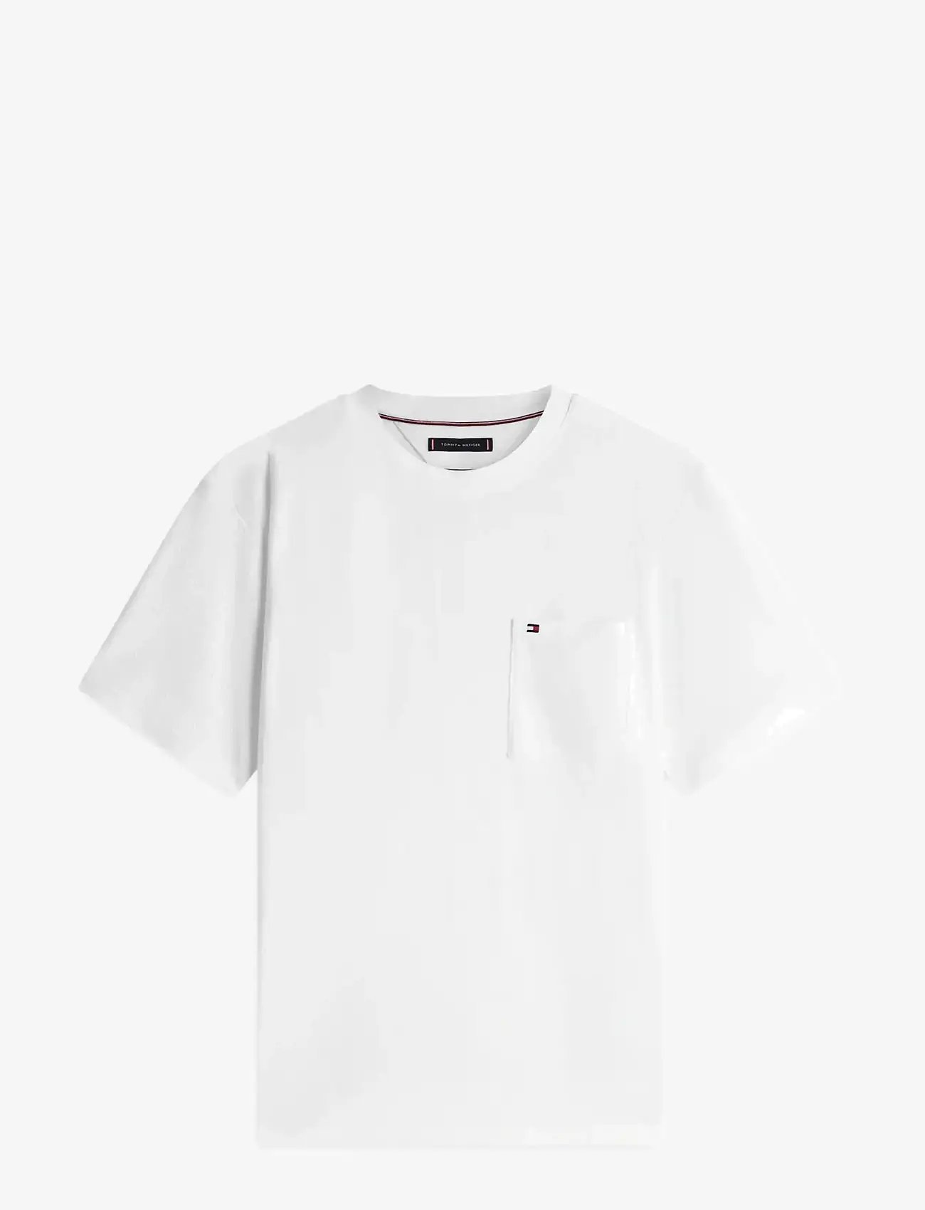 Tommy Hilfiger - TOWELLING T-SHIRT - kortærmede t-shirts - ecru - 1