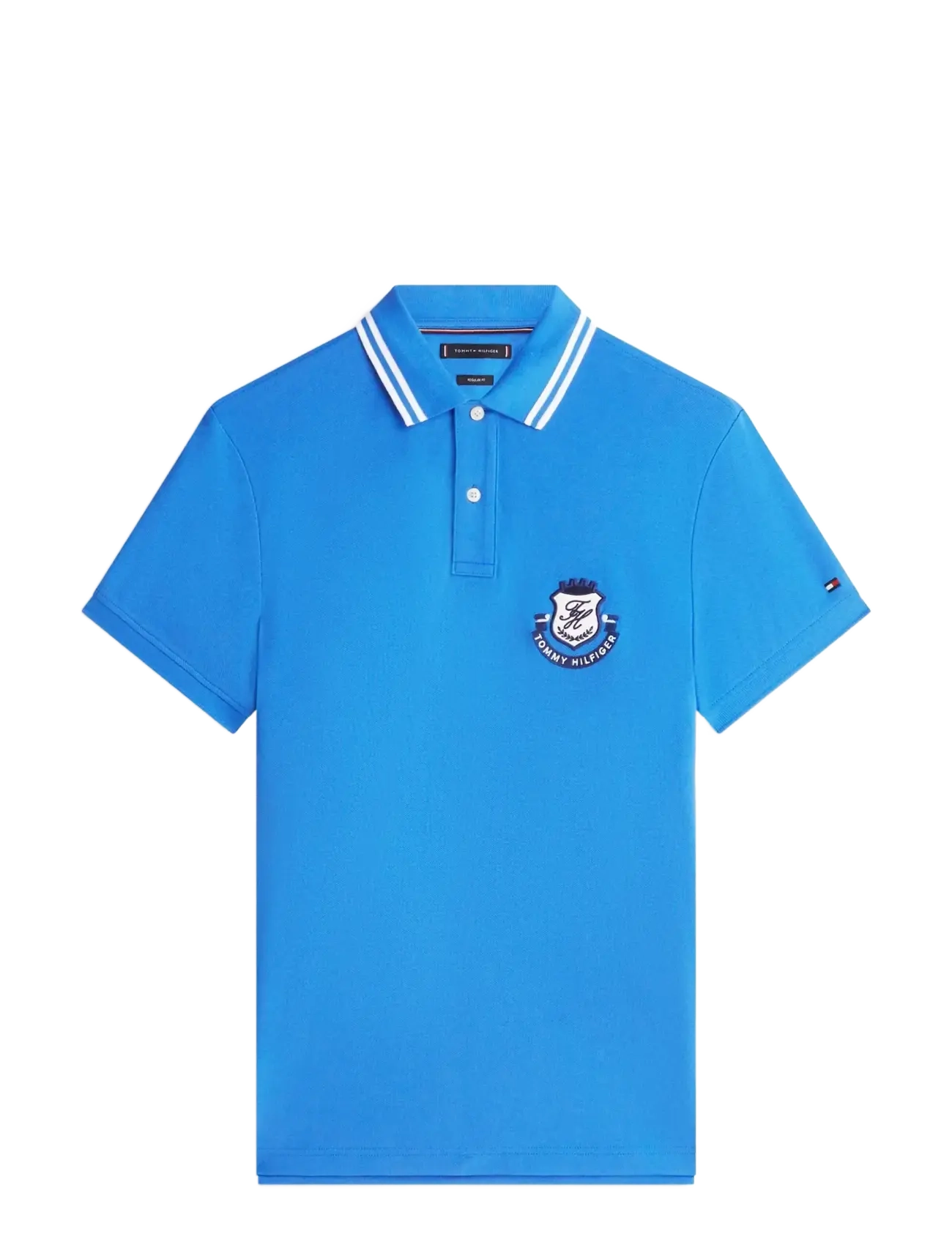Tommy Hilfiger PIQUE BADGE REG POLO - Pikéer - BLUE ORBIT / blue