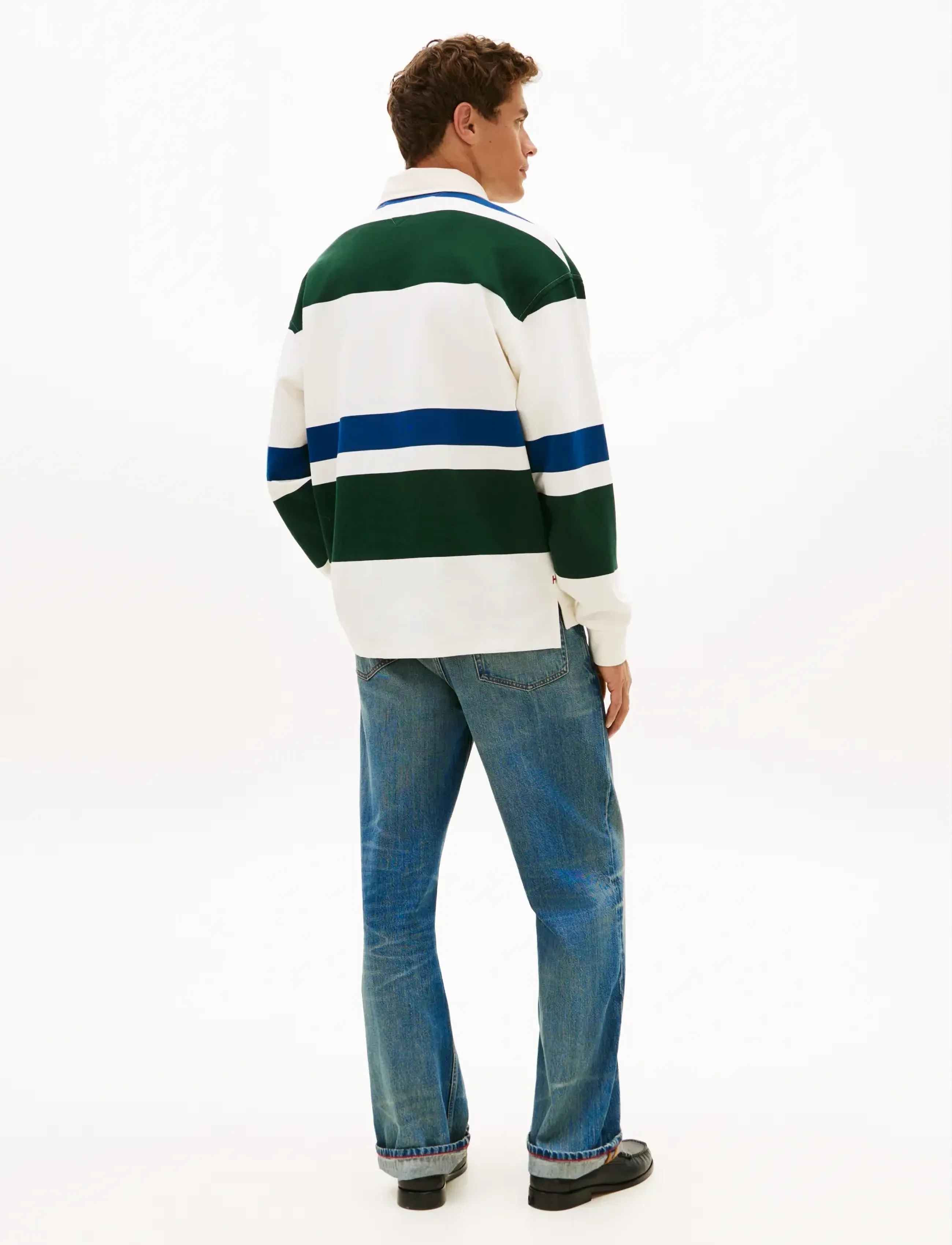 Tommy Hilfiger - RELAXED STRIPE RUGBY - long-sleeved polos - ivory petal   multi - 2