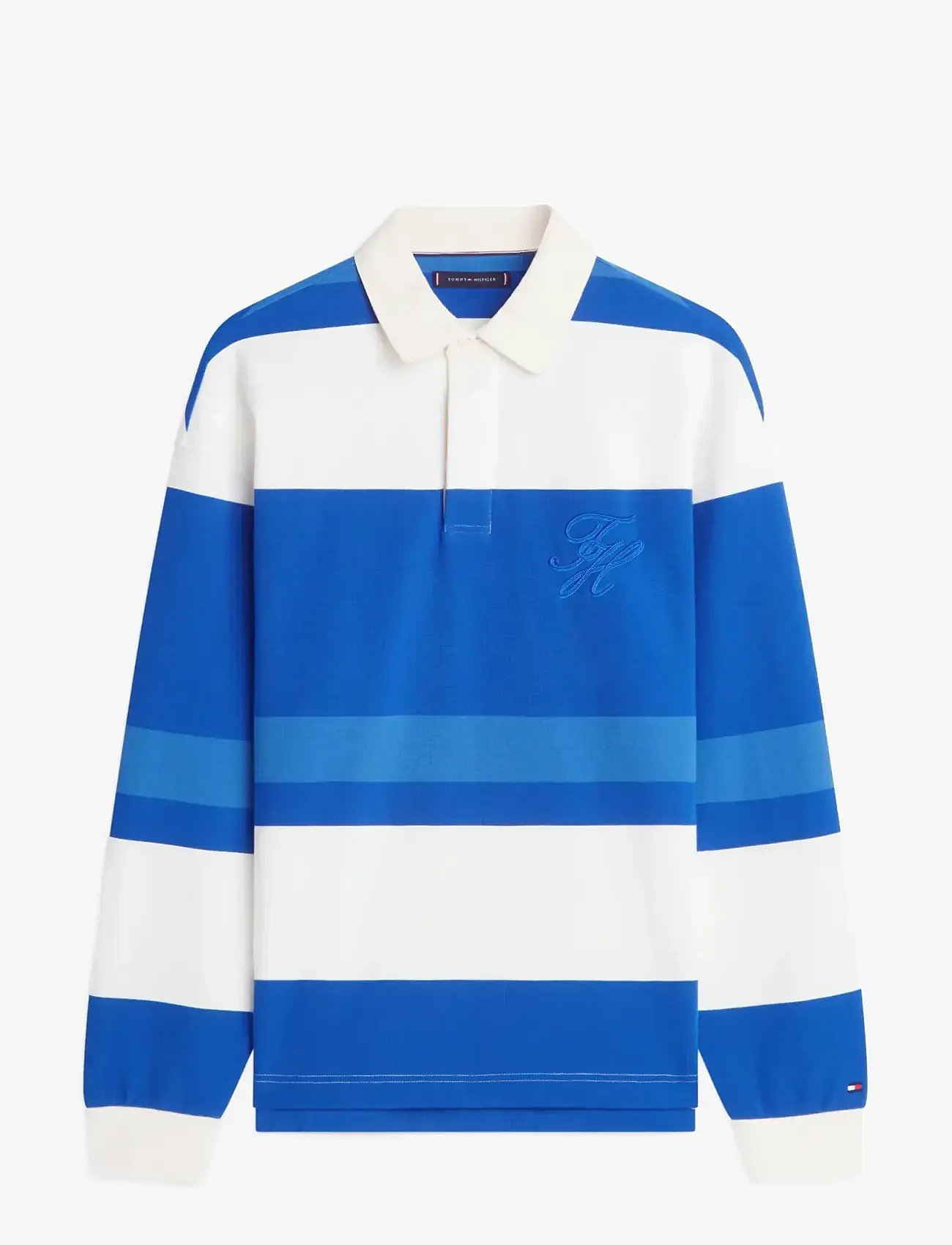 Tommy Hilfiger - RELAXED STRIPE RUGBY - pikkade varrukatega polod - regal blue   multi - 1