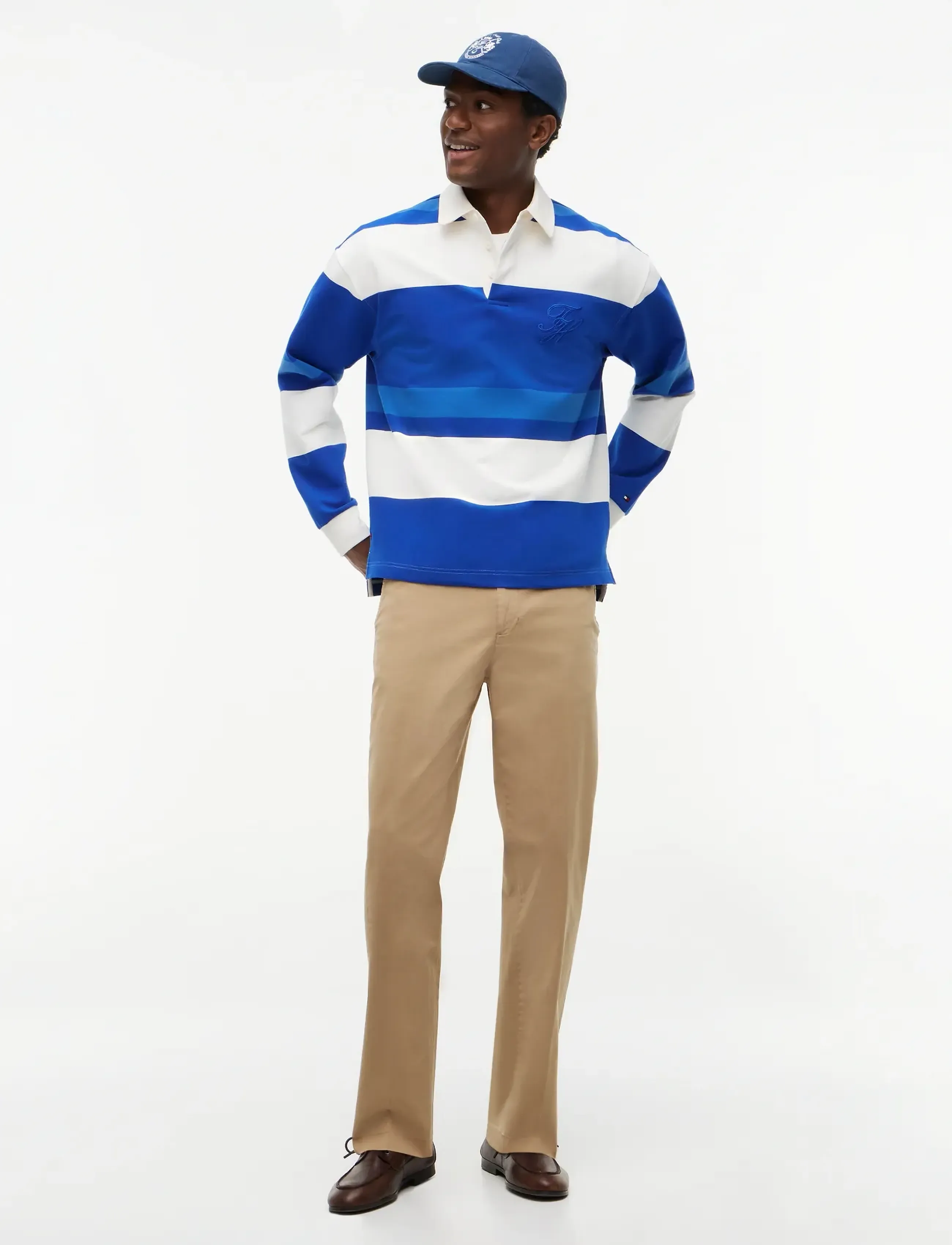 Tommy Hilfiger - RELAXED STRIPE RUGBY - langärmelig - regal blue   multi - 4