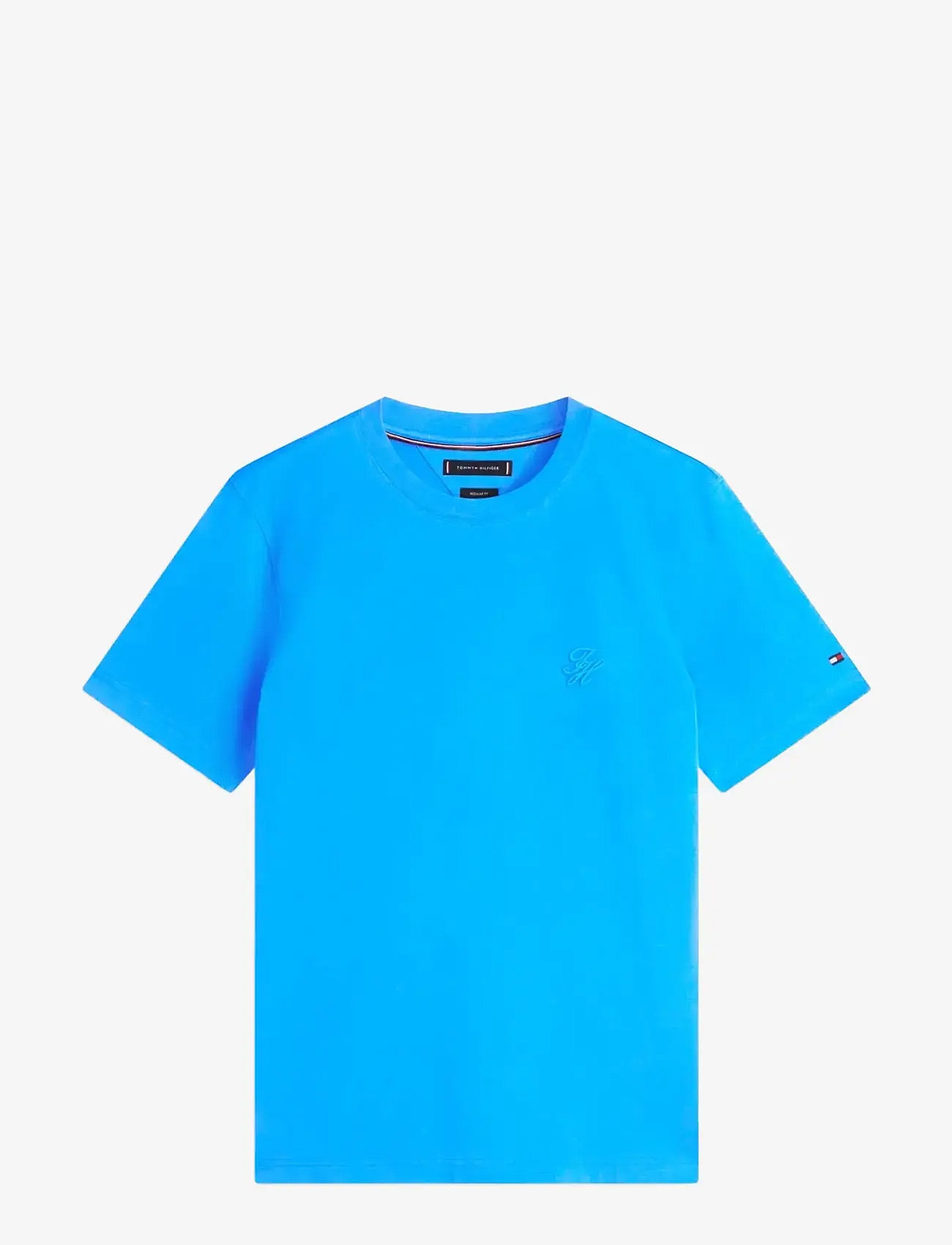 Tommy Hilfiger - SCRIPT MONOGRAM SWIMSHOP TEE - kurzärmelige - blue orbit - 1