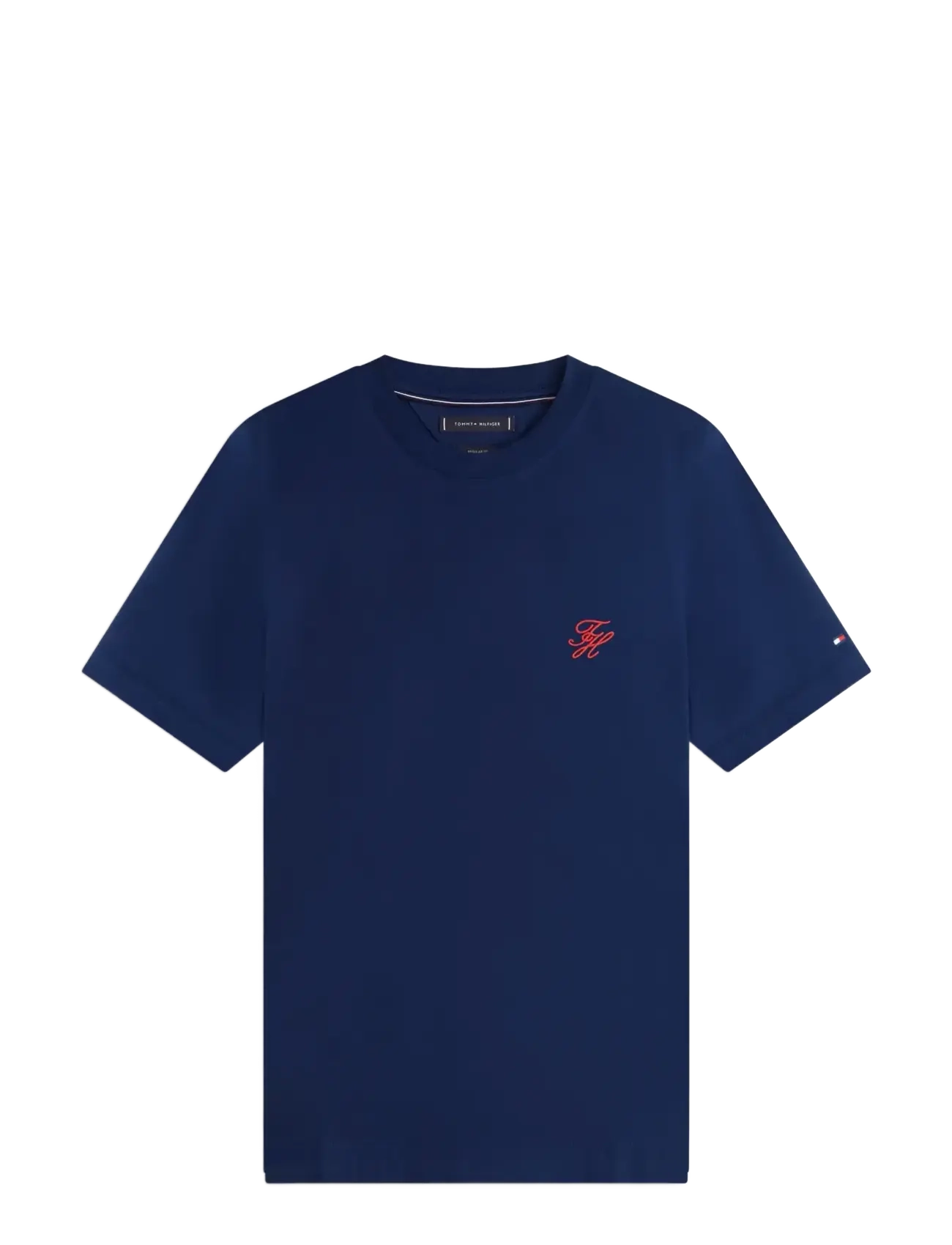Tommy Hilfiger SCRIPT MONOGRAM SWIMSHOP TEE - T-Shirts - CARBON NAVY / navy