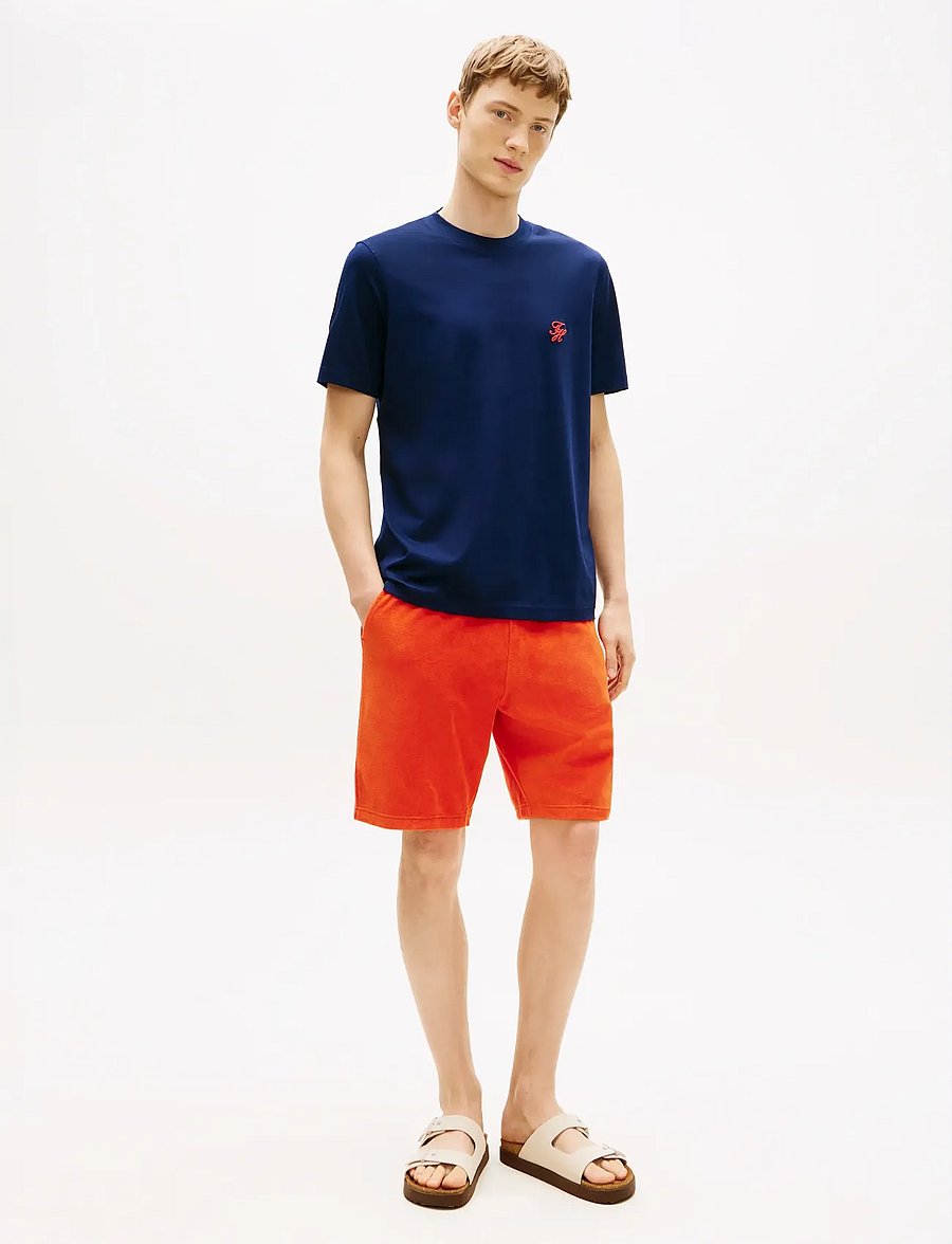 Tommy Hilfiger - SCRIPT MONOGRAM SWIMSHOP TEE - lühikeste varrukatega t-särgid - carbon navy - 3