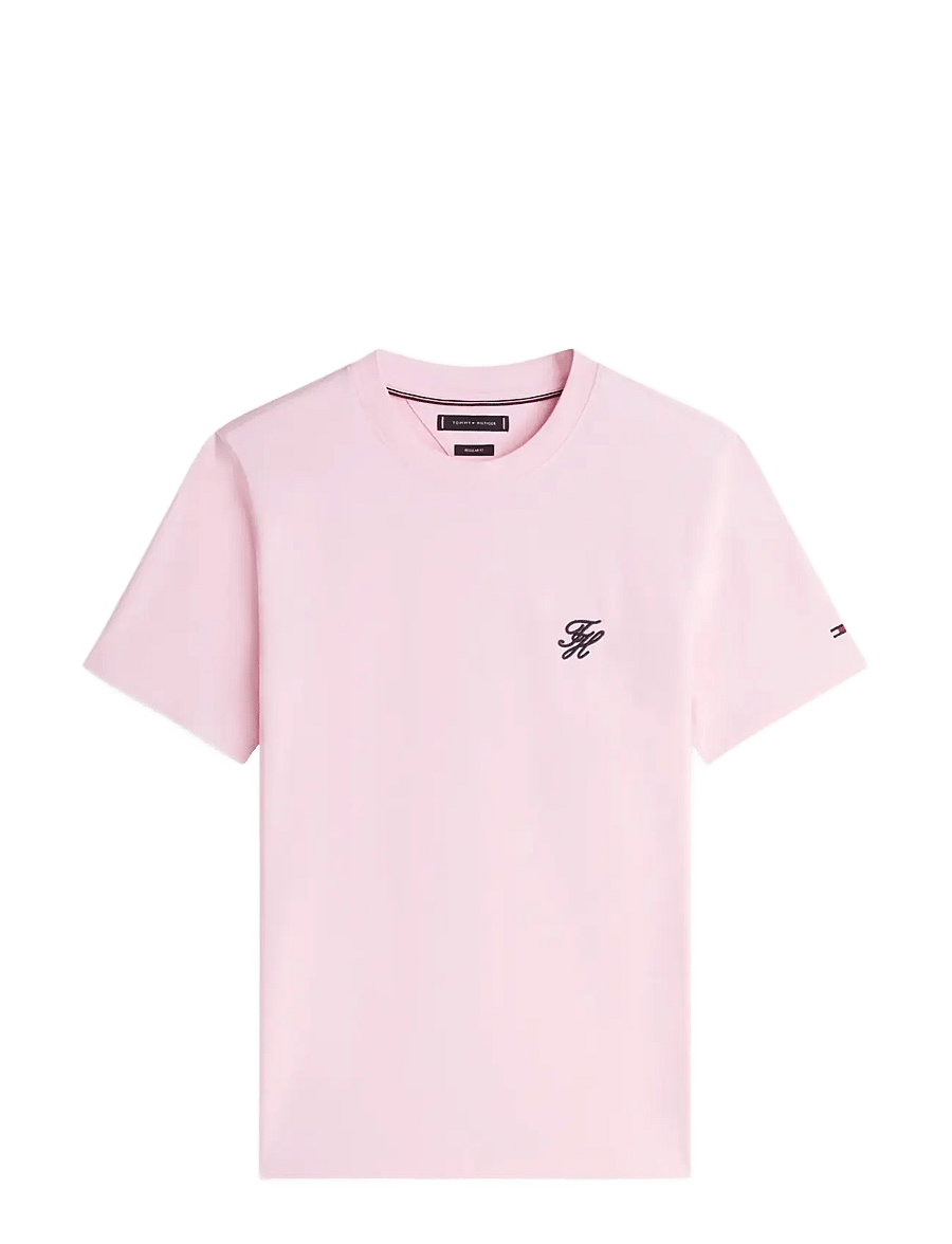 Tommy Hilfiger - SCRIPT MONOGRAM SWIMSHOP TEE - kurzärmelig - classic pink - 1