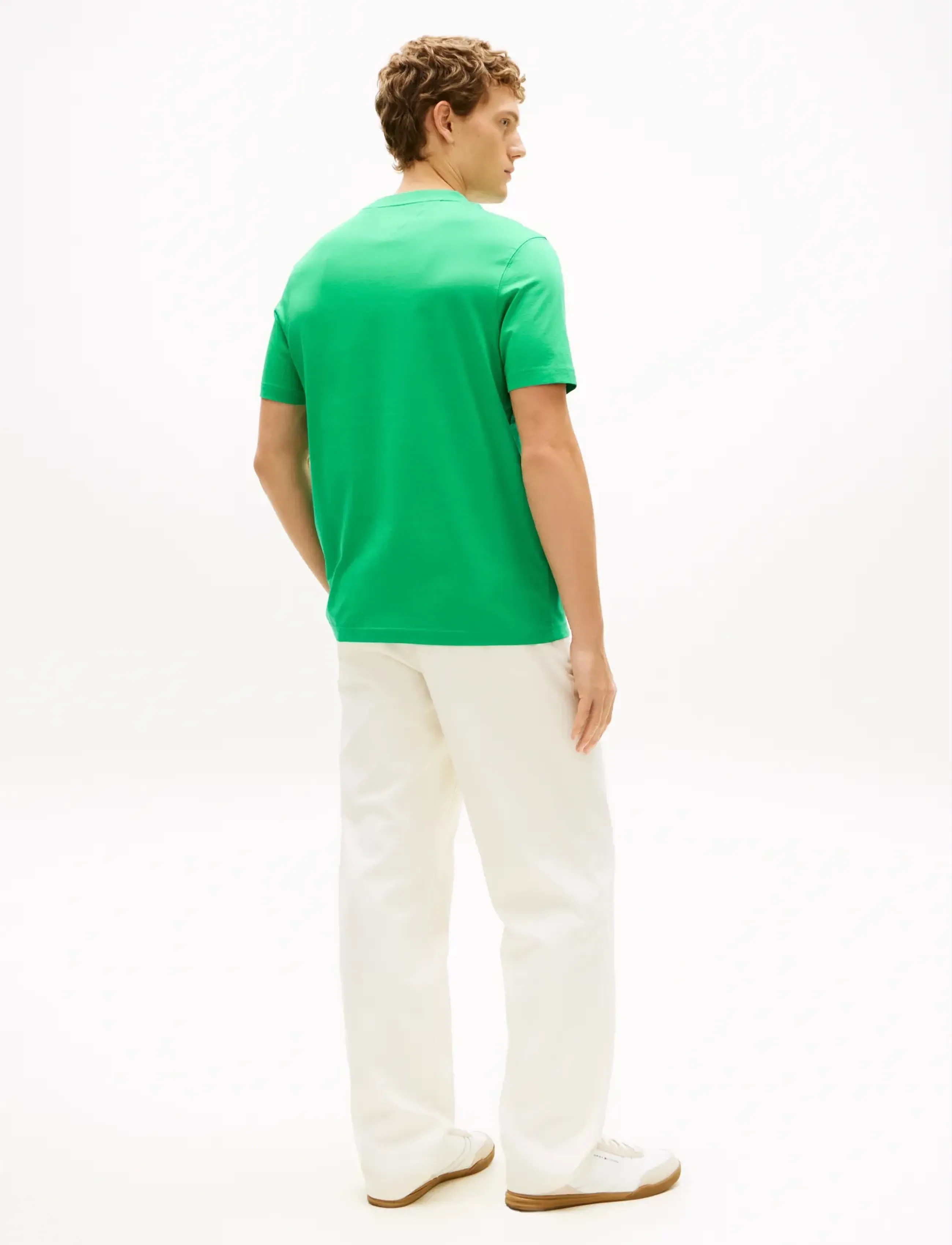 Tommy Hilfiger - SCRIPT MONOGRAM SWIMSHOP TEE - kurzärmelige - jade wink - 2
