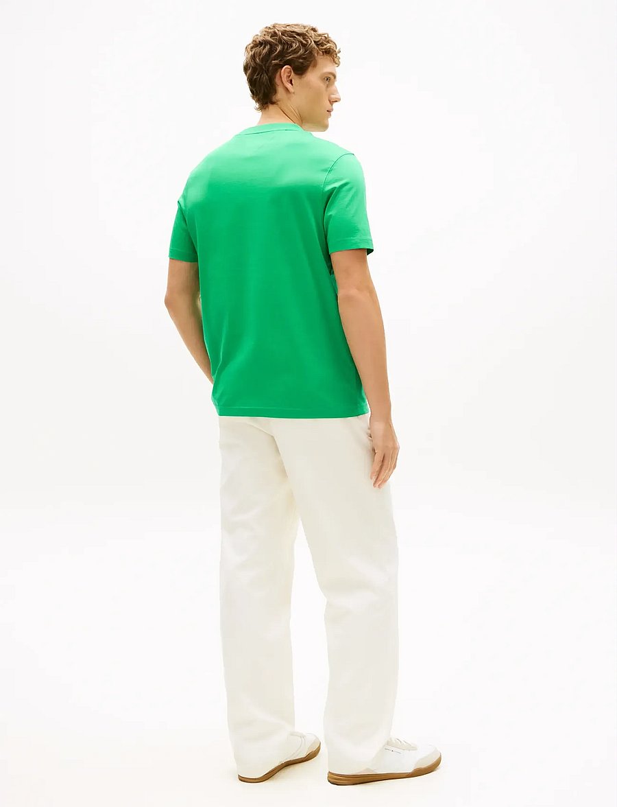 Tommy Hilfiger - SCRIPT MONOGRAM SWIMSHOP TEE - kurzärmelig - jade wink - 2