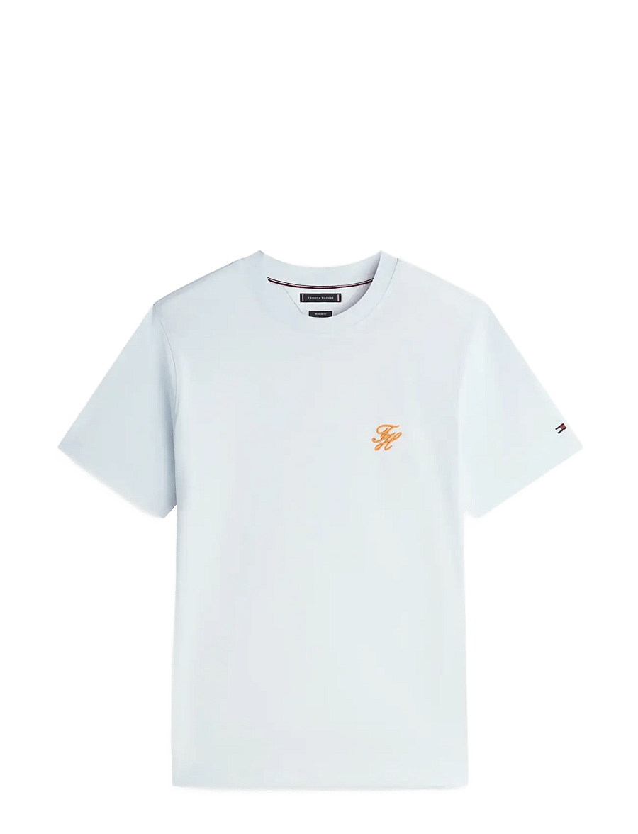 Tommy Hilfiger - SCRIPT MONOGRAM SWIMSHOP TEE - kurzärmelig - keepsake blue - 1