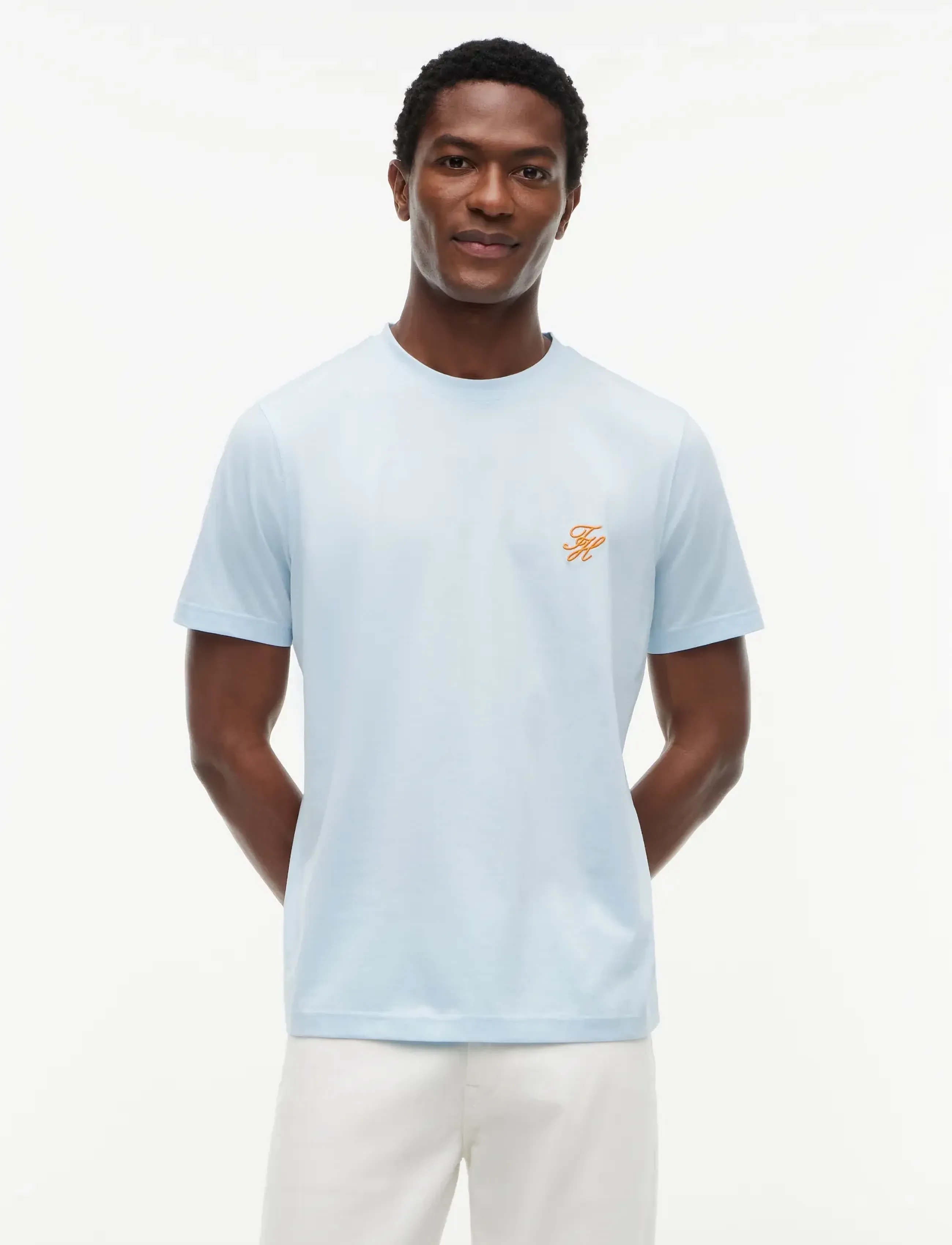 TOMMY HILFIGER Script Monogram Swimshop Tee t-shirts - bas herr – bild 2