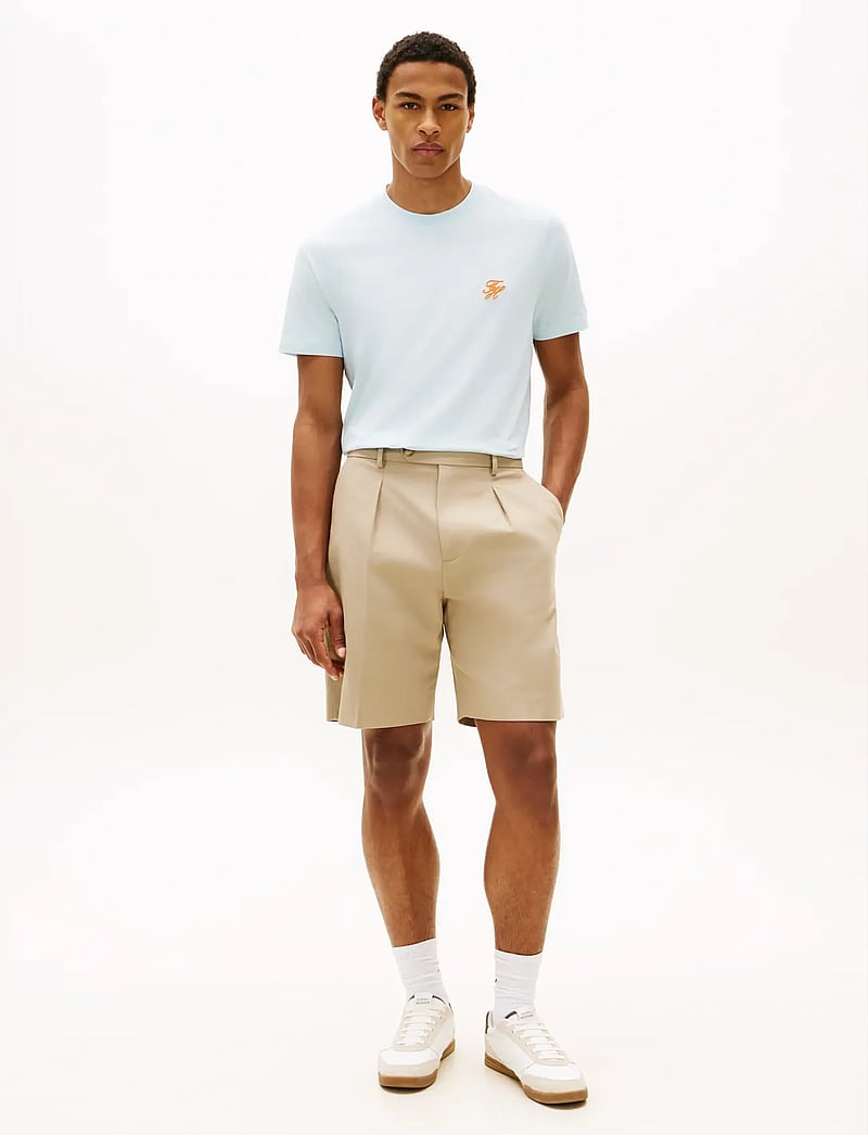 Tommy Hilfiger - SCRIPT MONOGRAM SWIMSHOP TEE - kortærmede t-shirts - keepsake blue - 3