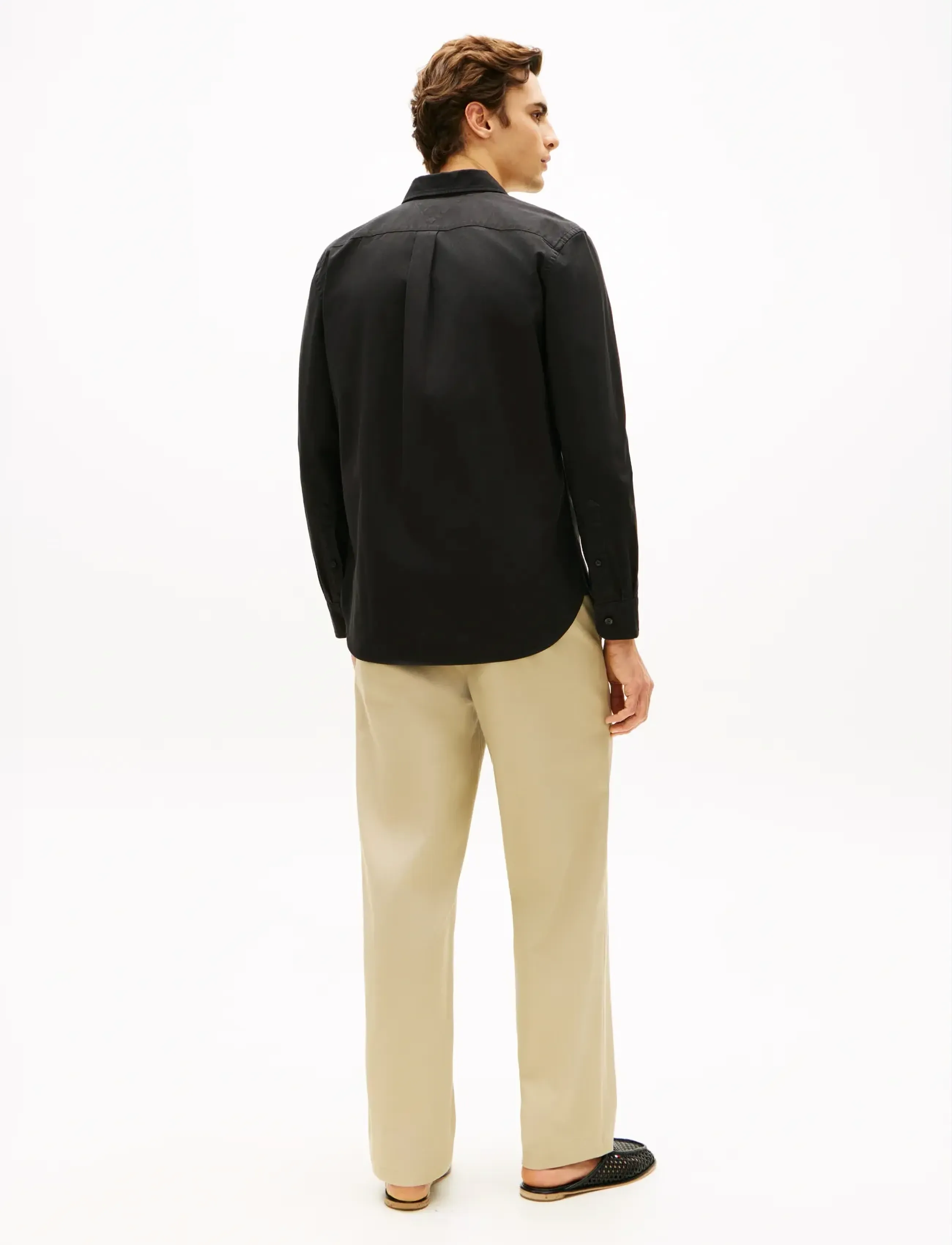 Tommy Hilfiger - OVERSHIRT TWILL RF - shoppa efter tillfälle - black - 2