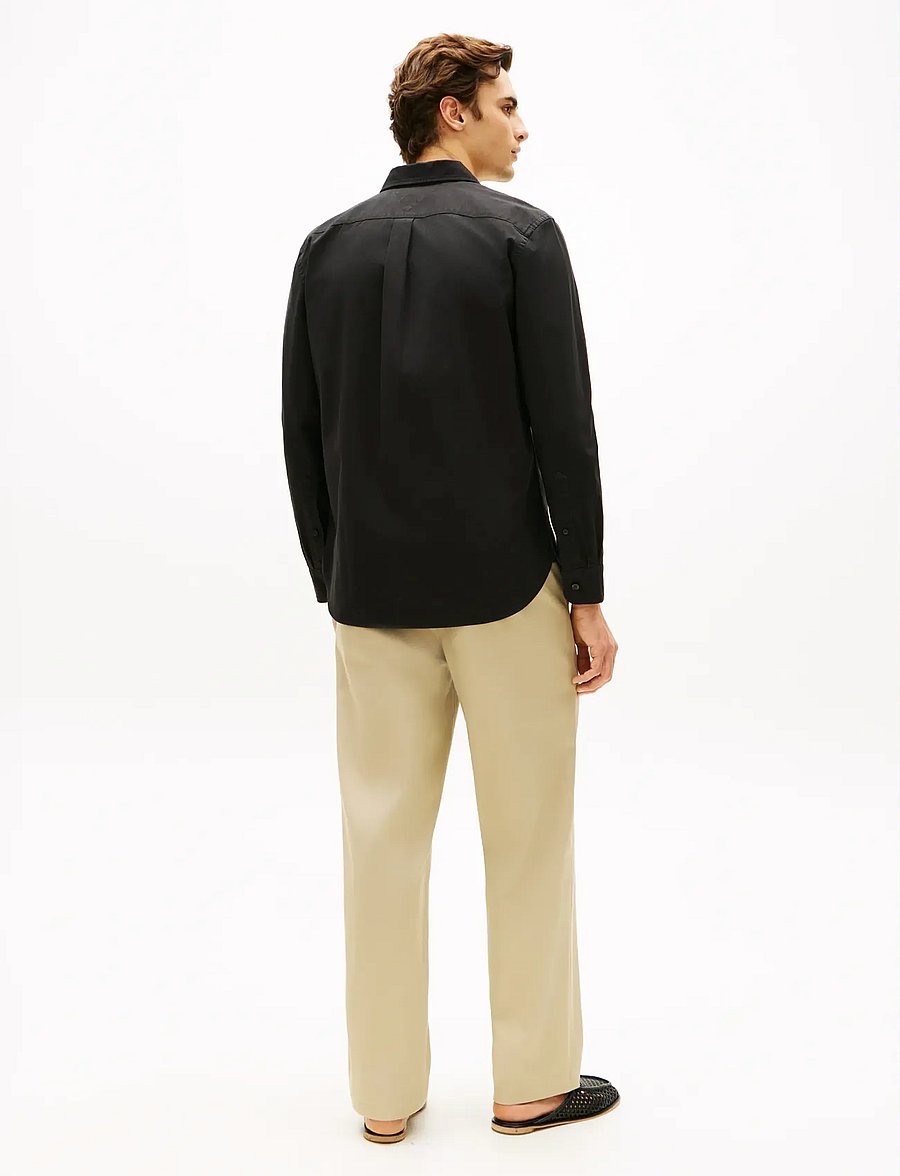 Tommy Hilfiger - OVERSHIRT TWILL RF - Überhemden - black - 2